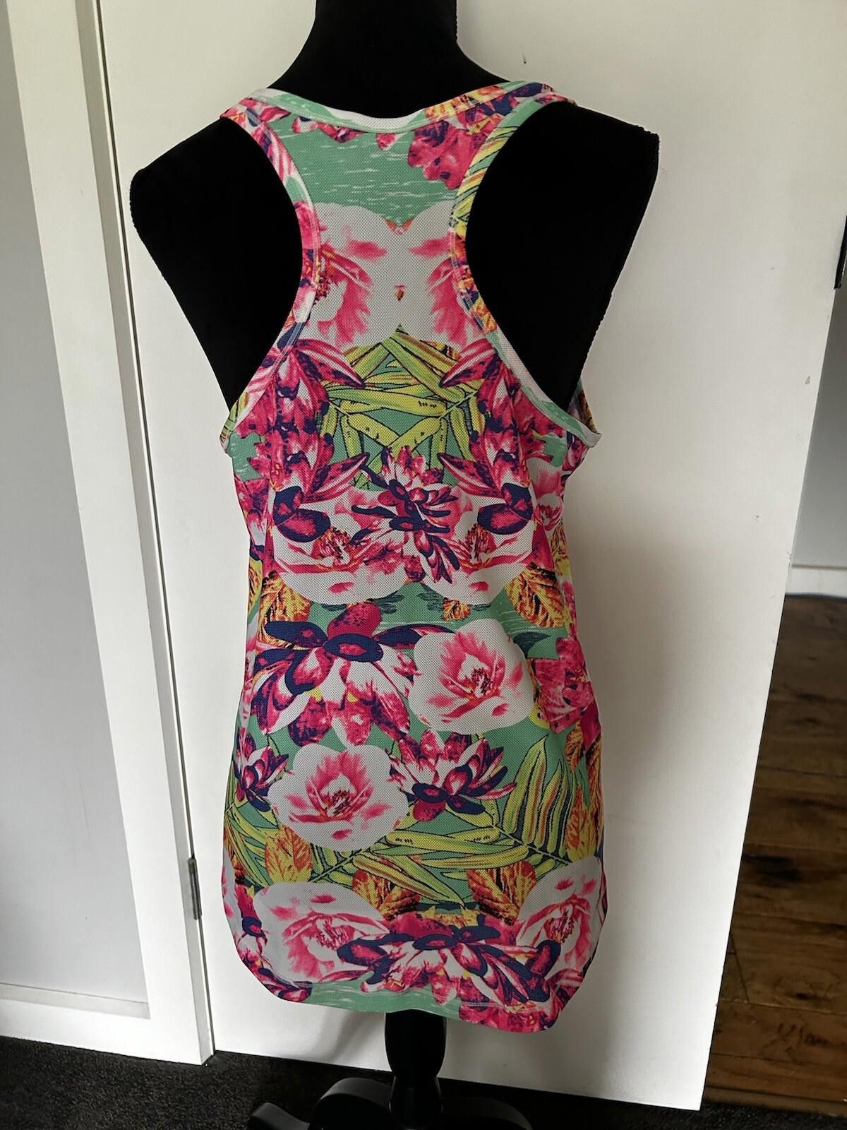 Bones BONDS Singlet Activewear Fluro Multicoloured - Size L (007) Size L / US 10 / IT 46 - 7 Thumbnail