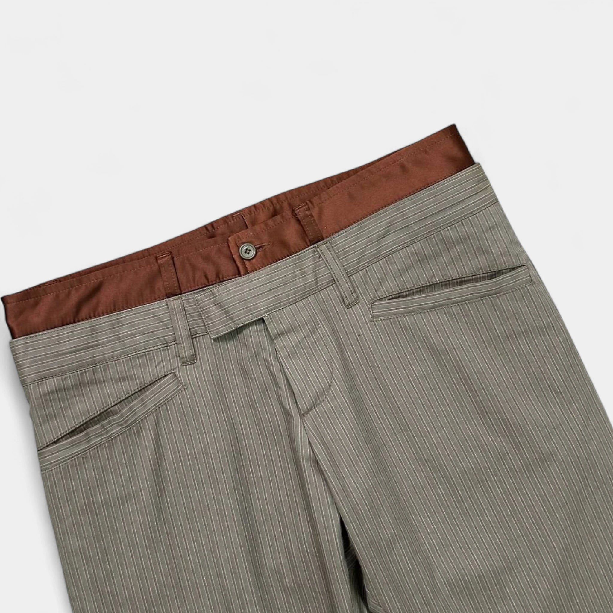 Dolce & Gabbana Dolce & Gabbana Double Waist Suit Pants Size US 34 / EU 50 - 2 Thumbnail