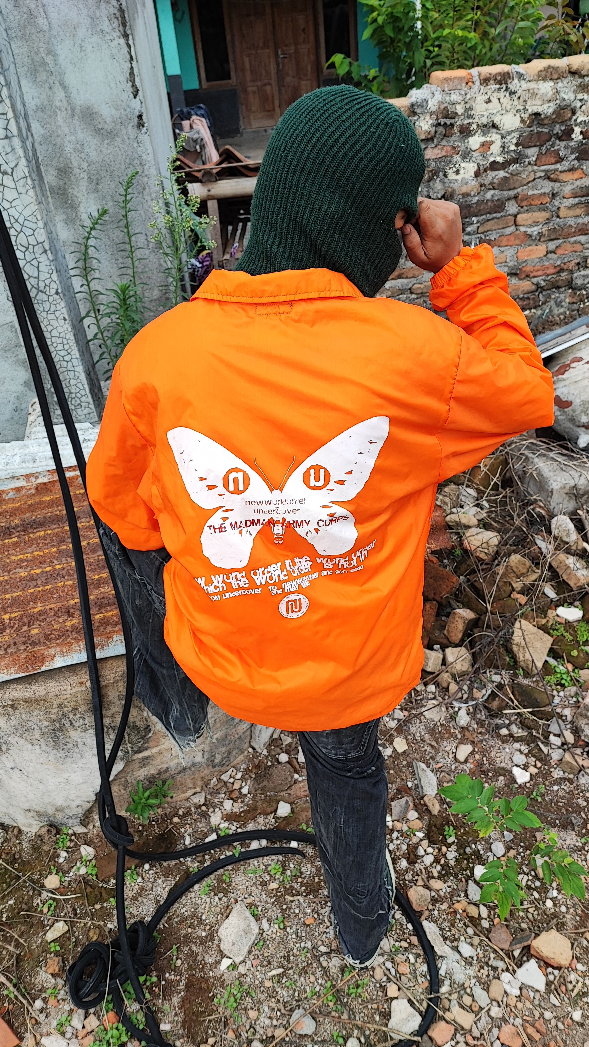 Archive Undercover 1998 New World Order Coaches Jacket