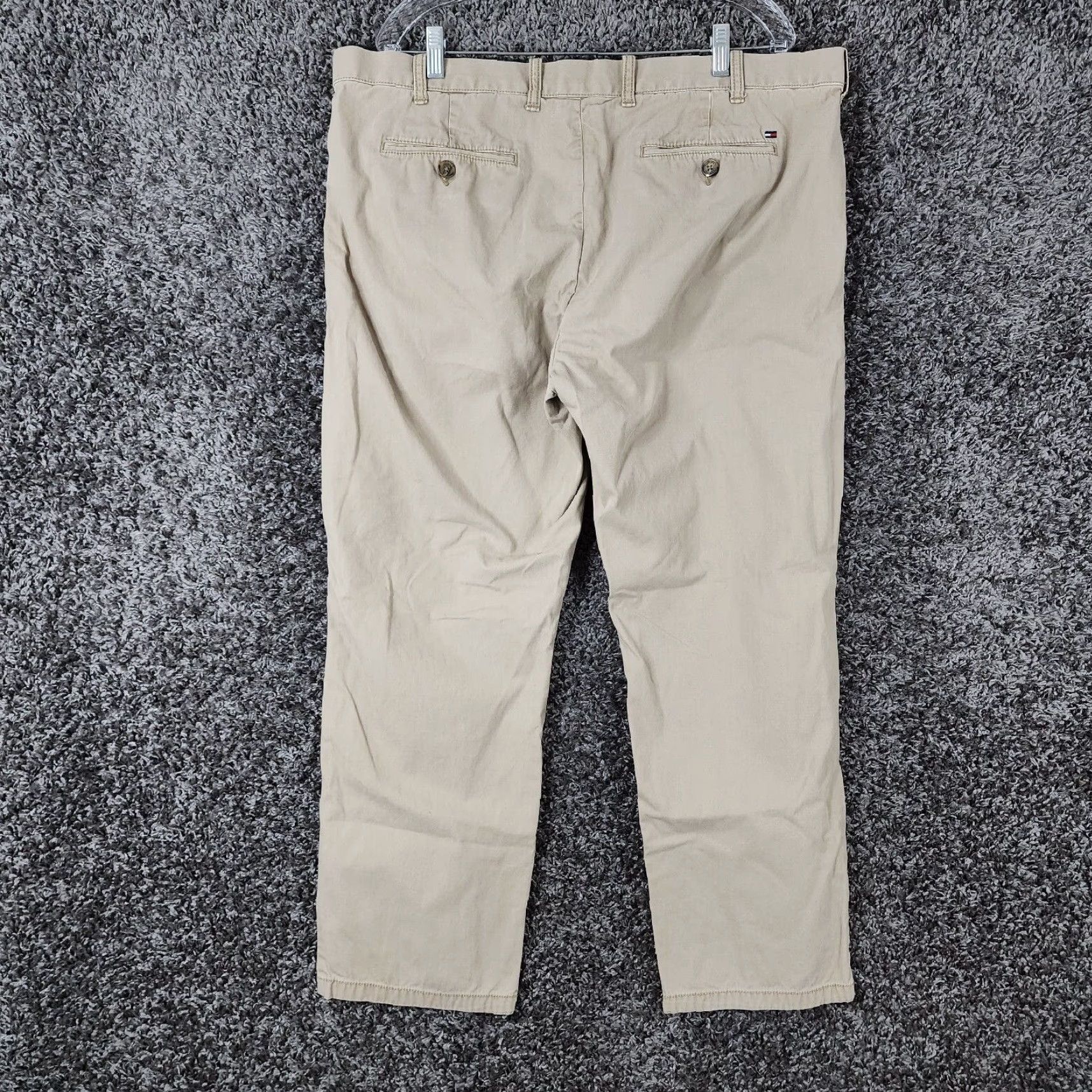 Tommy Hilfiger TOMMY HILFIGER Mens Chino Pants Beige Straight Leg Size 40x29 Size US 40 / EU 56 - 6 Thumbnail