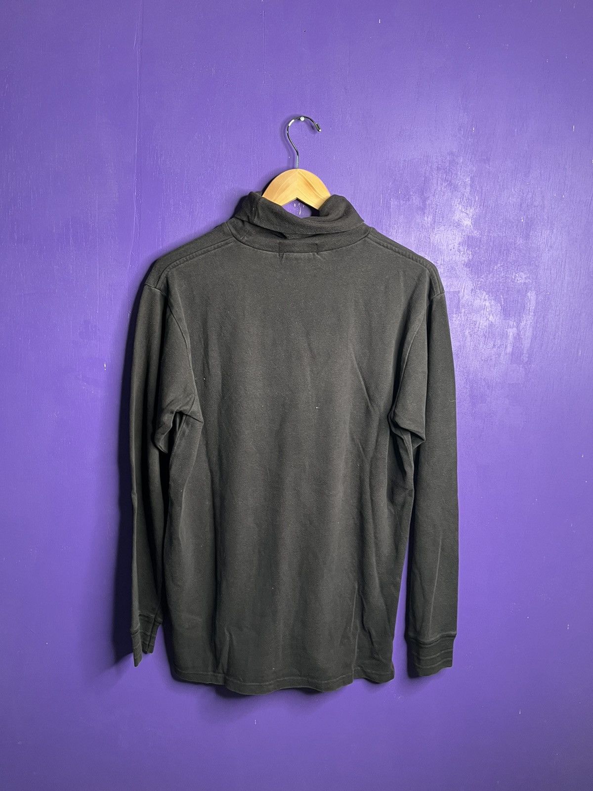 Polo Ralph Lauren × Vintage Vintage 90s Polo Bear turtleneck long-sleeve t-shirt Size US M / EU 48-50 / 2 - 2 Thumbnail