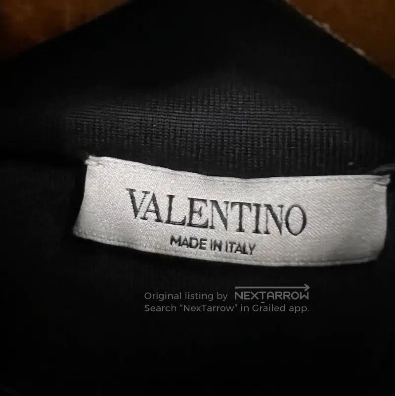 Valentino Valentino Black Logo Cotton Crop Sweatshirt . Size XS / US 0-2 / IT 36-38 - 3 Thumbnail