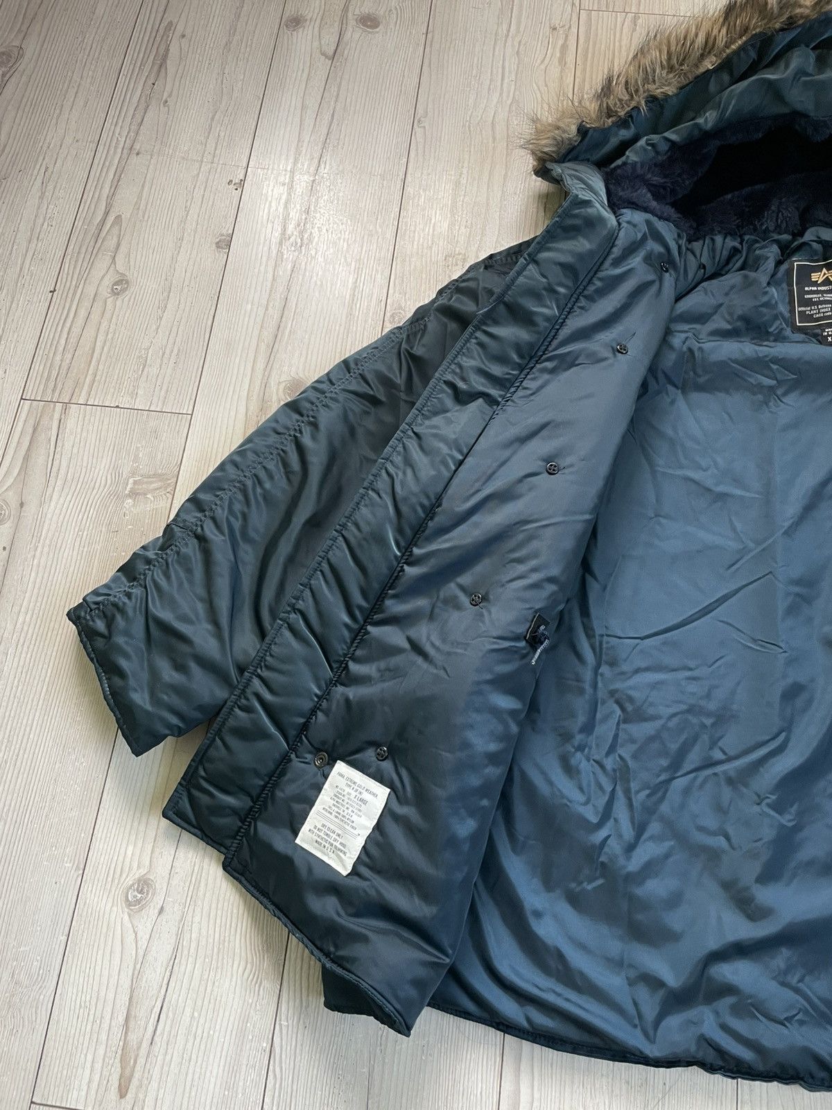 Alpha Industries × Breitling × Vintage Alpha Industries X Breitling Jacket Size US XL / EU 56 / 4 - 15 Thumbnail