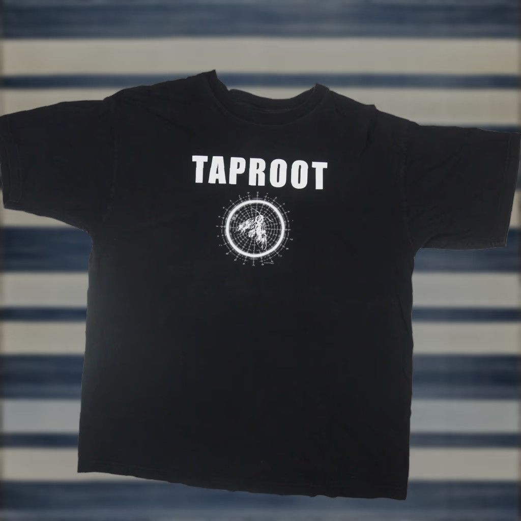 Vintage VINTAGE Y2k Taproot Mens XL Graphic T Shirt Black Size US XL / EU 56 / 4 - 1 Thumbnail