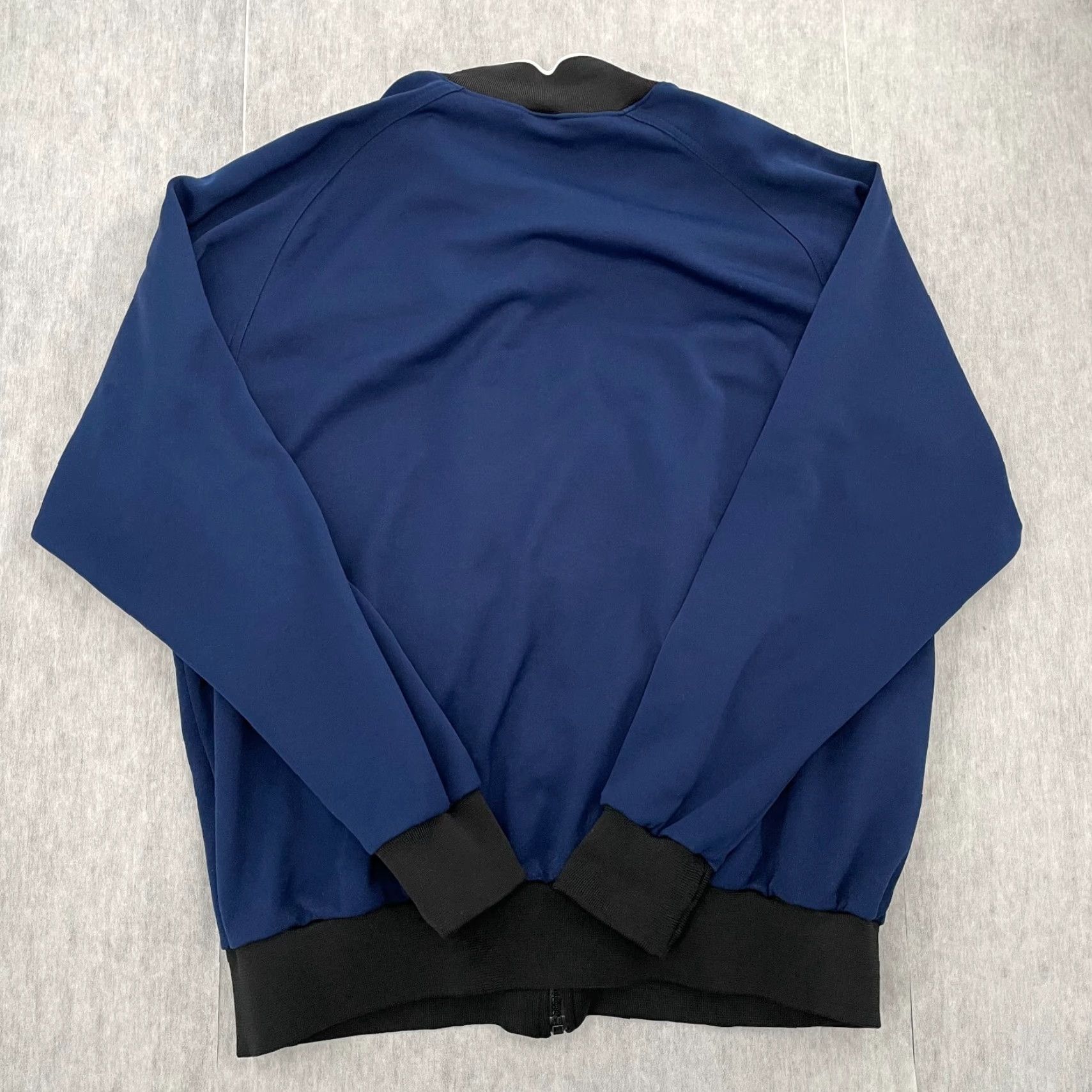 Nike VINTAGE Nike Jacket Adult Full Zip Windbreaker Mens XL Blue Logo Coat Track Size US XL / EU 56 / 4 - 2 Thumbnail