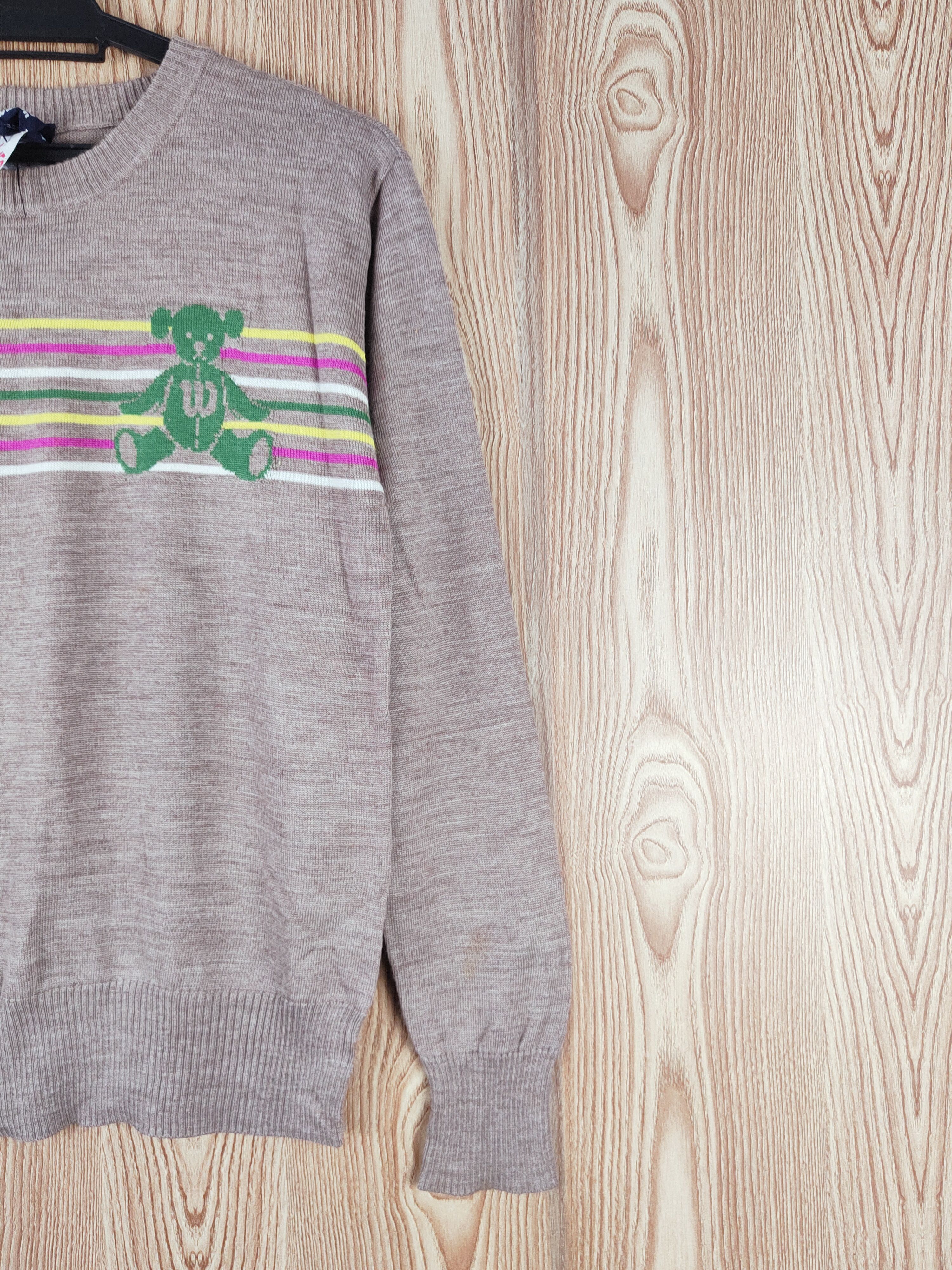 Japanese Brand Wilson Brown Knitwear Sweatshirts #W150 Size M / US 6-8 / IT 42-44 - 7 Thumbnail