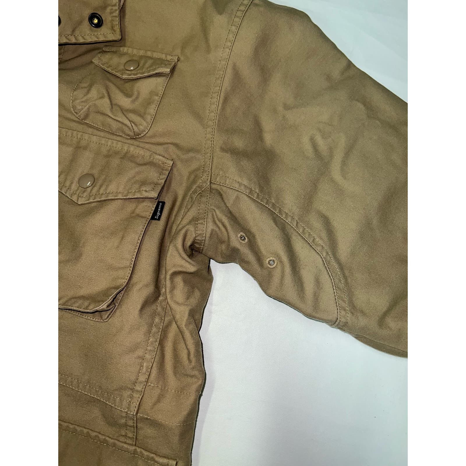 Supreme Supreme FW07 Water-Resistant Hooded Field Jacket Size US L / EU 52-54 / 3 - 4 Thumbnail