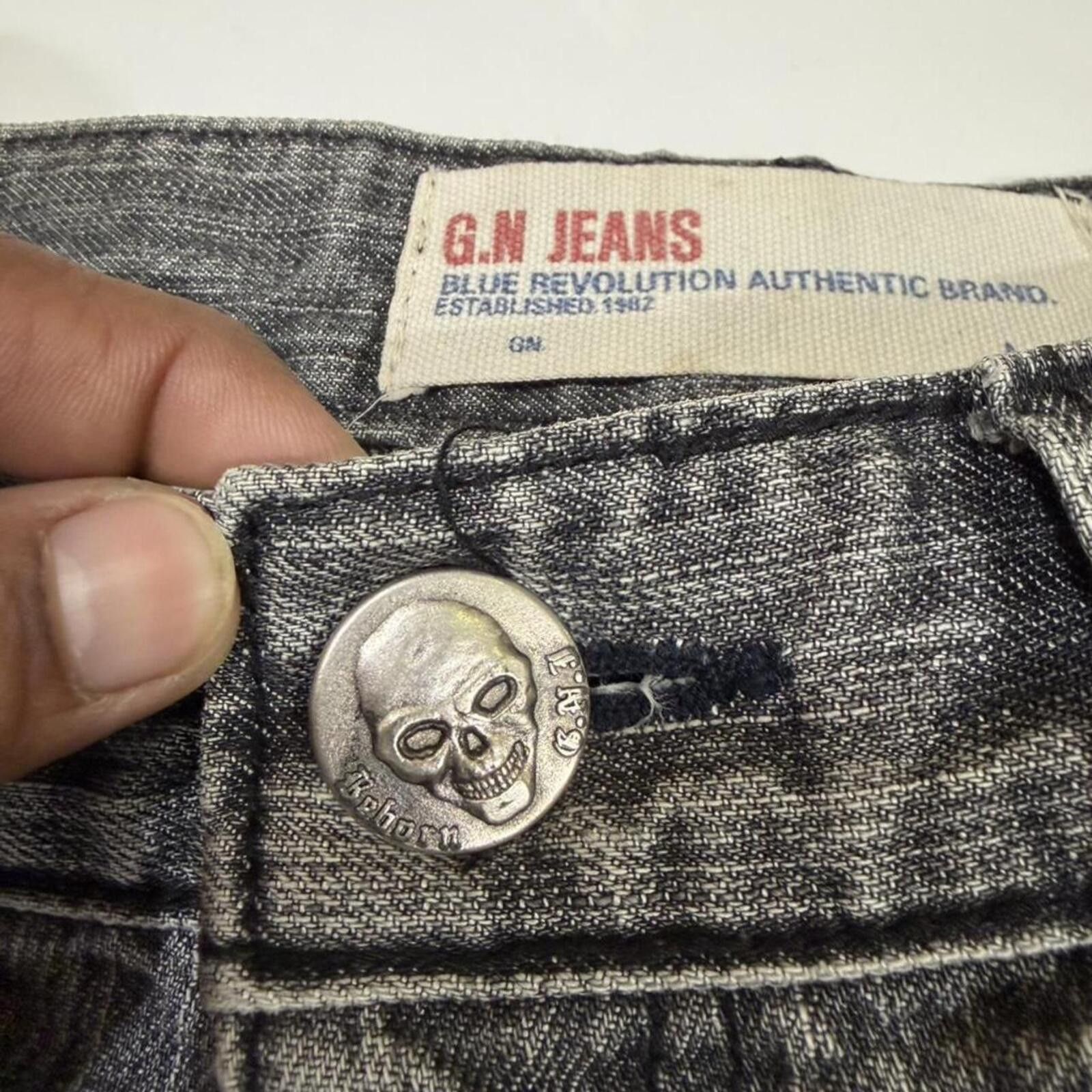 True Religion Y2K G.N straight fit denim jeans Size US 34 / EU 50 - 4 Thumbnail