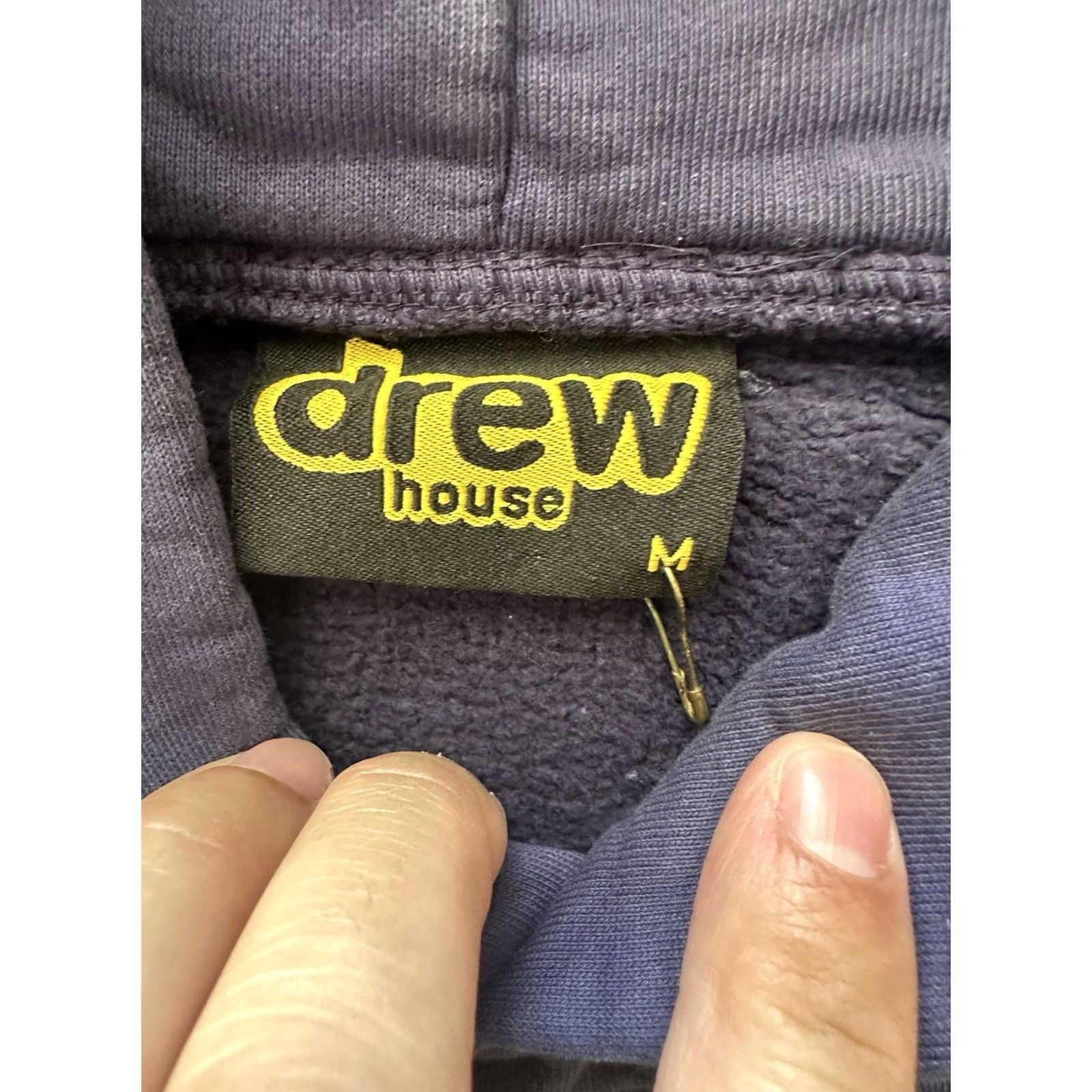 Drew House drew house Hoodie Mens M Blue Smiley Face Heavyweight Justin Bieber Size Size US M / EU 48-50 / 2 - 5 Thumbnail