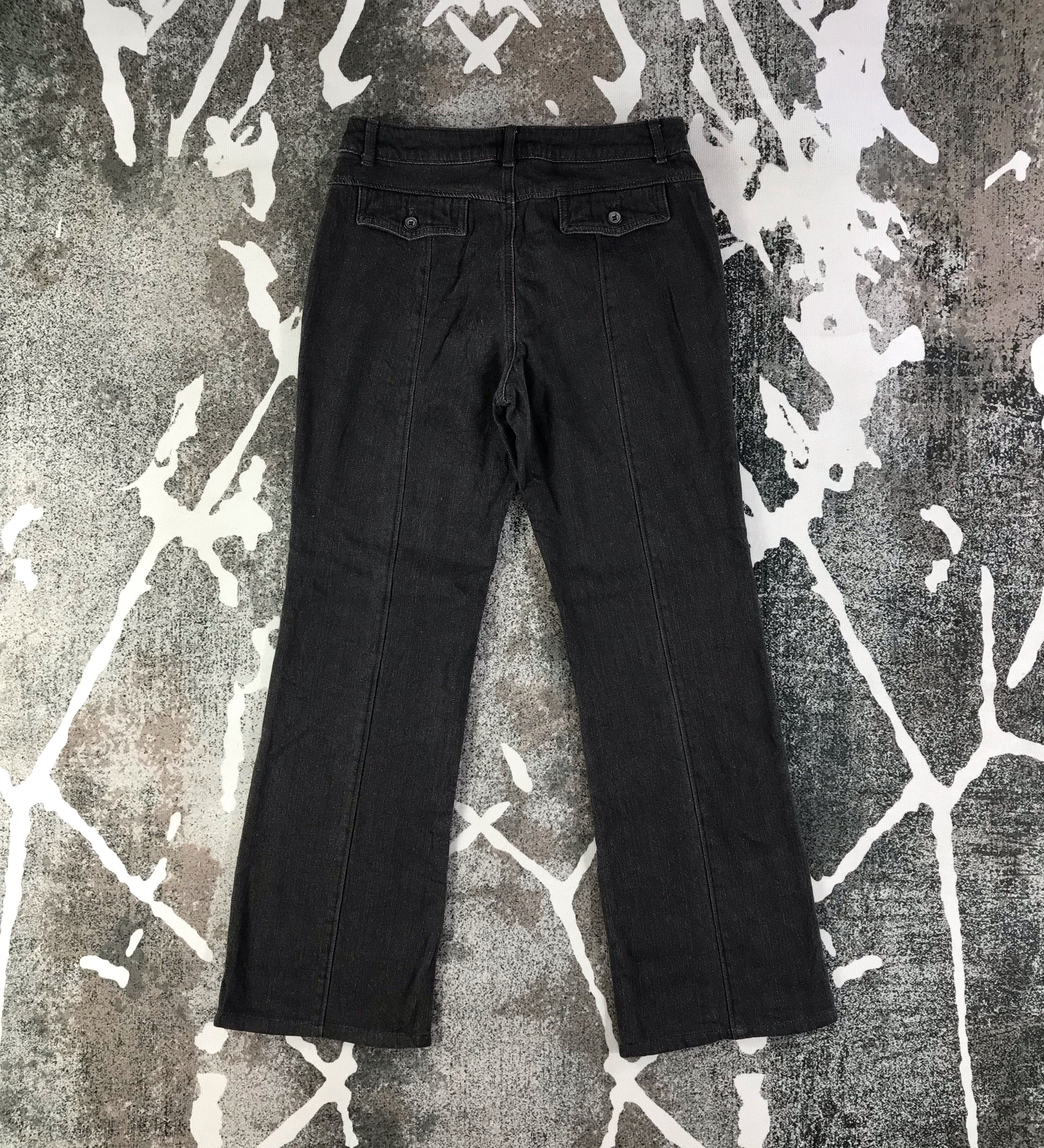 Japanese Brand Japanese Brand ai2 Jeans Faded Black Flare Pants Size 28" / US 6 / IT 42 - 2 Thumbnail