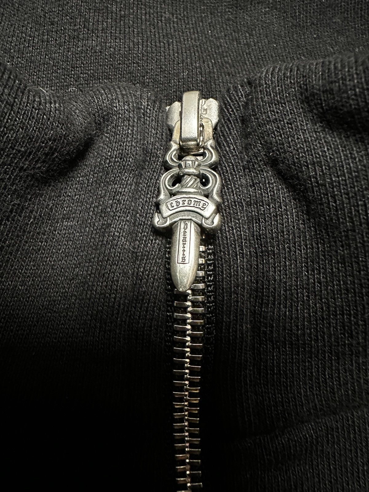 Chrome Hearts Chrome Hearts Flooded Cross Patch Quarter Zip Size US M / EU 48-50 / 2 - 12 Thumbnail