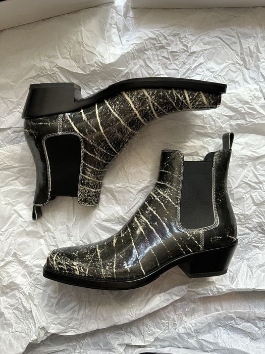 Raf simons cowboy boots hotsell