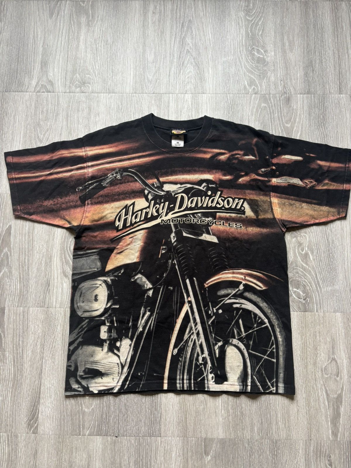 Harley Davidson Harley Davison Vintage Tie Dye Tee Size US L / EU 52-54 / 3 - 1 Thumbnail