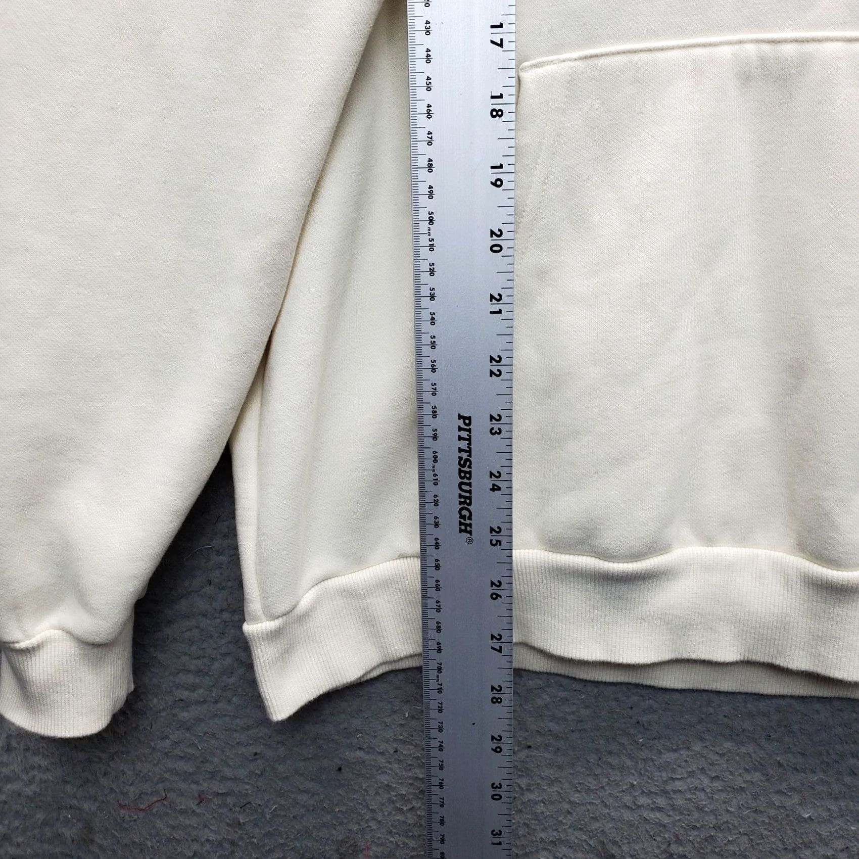 Puma PUMA Essentials Hoodie Mens L White Pullover Cat Logo Knit Fleece Hoodie Pullover Size US L / EU 52-54 / 3 - 3 Thumbnail