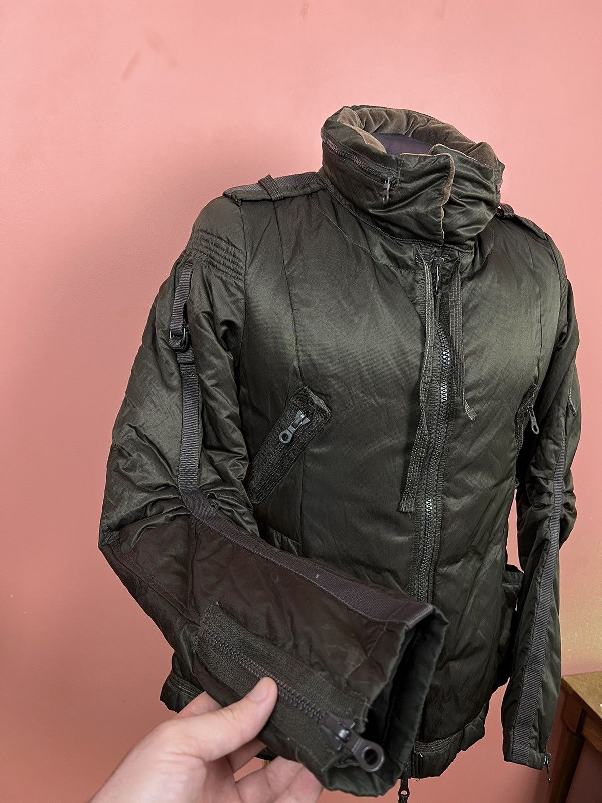 Marithe + Francois Girbaud Marithe + Francois Girbaud m+fg women’s down jacket vintage Size L / US 10 / IT 46 - 6 Thumbnail
