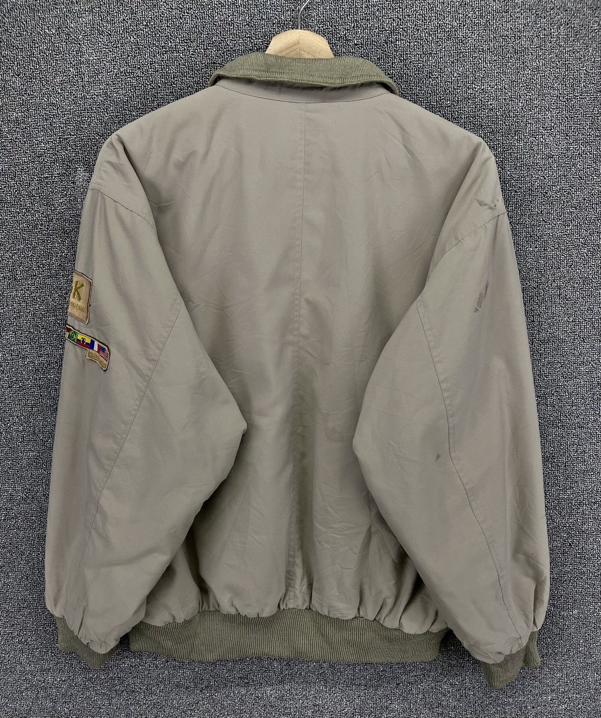 Japanese Brand Vintage Graham Hills NGK Spark Plug Bomber Style Jacket Size US L / EU 52-54 / 3 - 10 Thumbnail