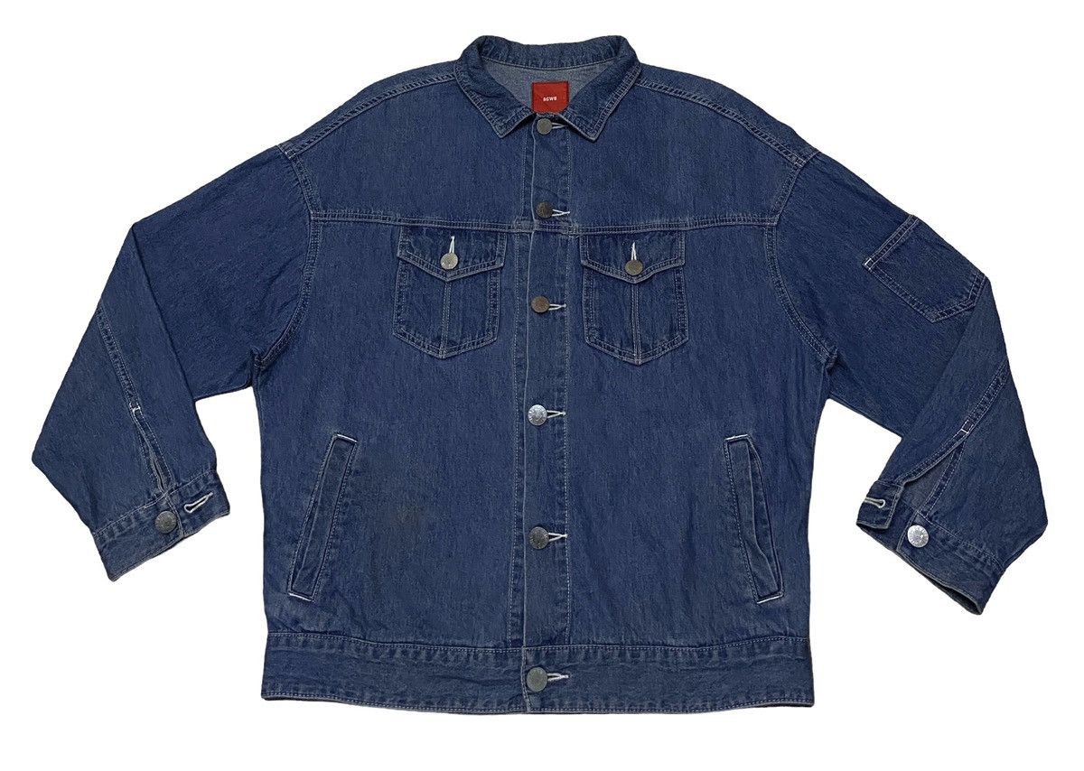 image of Archival Clothing x Denim Jacket Vintage Rodeo Crowns Denim Jacket 2000S (Size Medium)