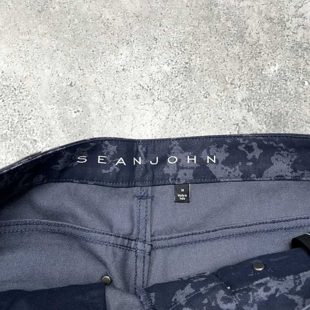 Sean John Sean John Script Logo Floral Camouflage Cargo Knee Pants Size US 32 / EU 48 - 14 Thumbnail