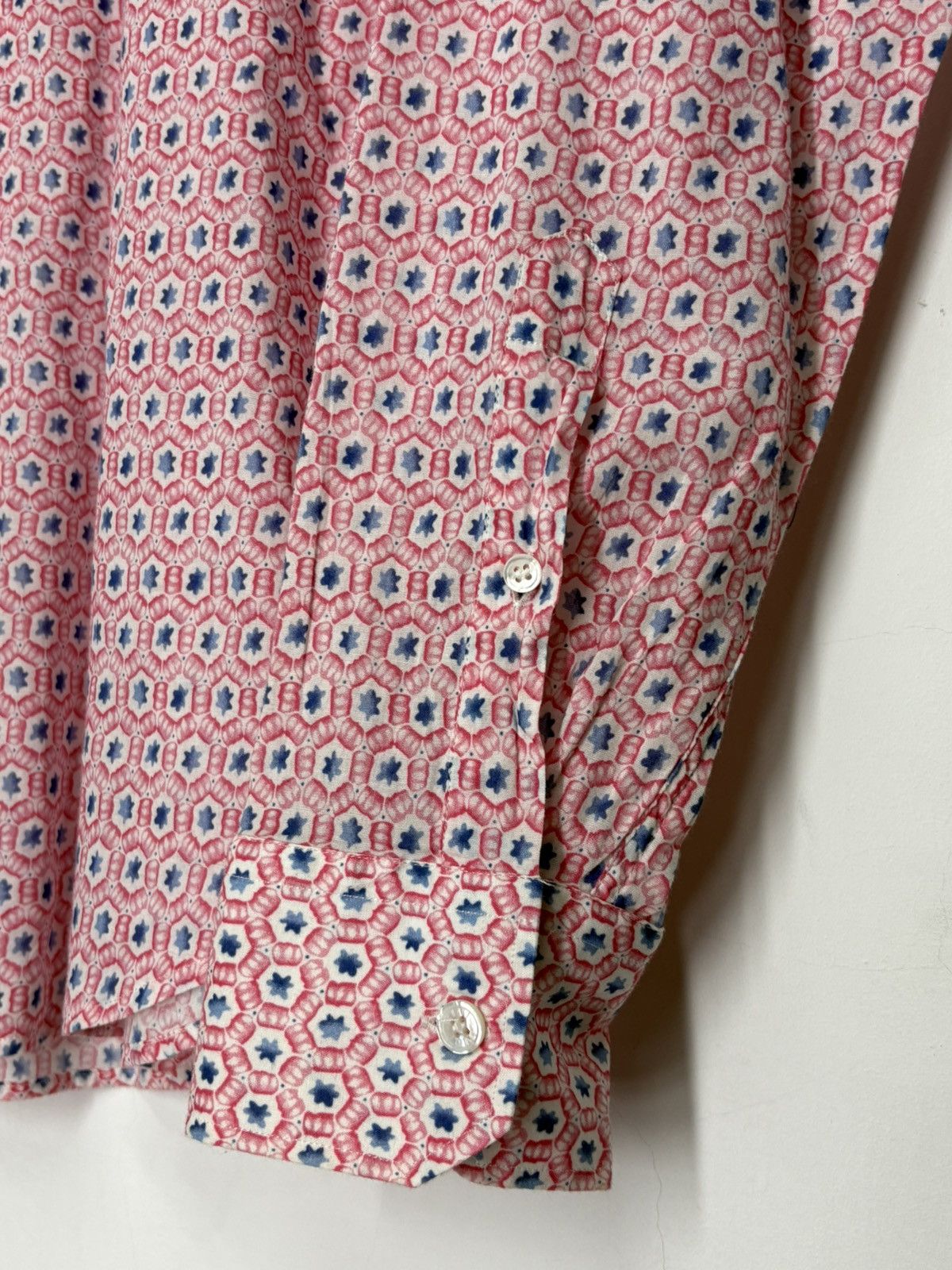Fedeli Fedeli for Bongenie Grieder Luxury All Over Print Shirt Size US L / EU 52-54 / 3 - 12 Thumbnail