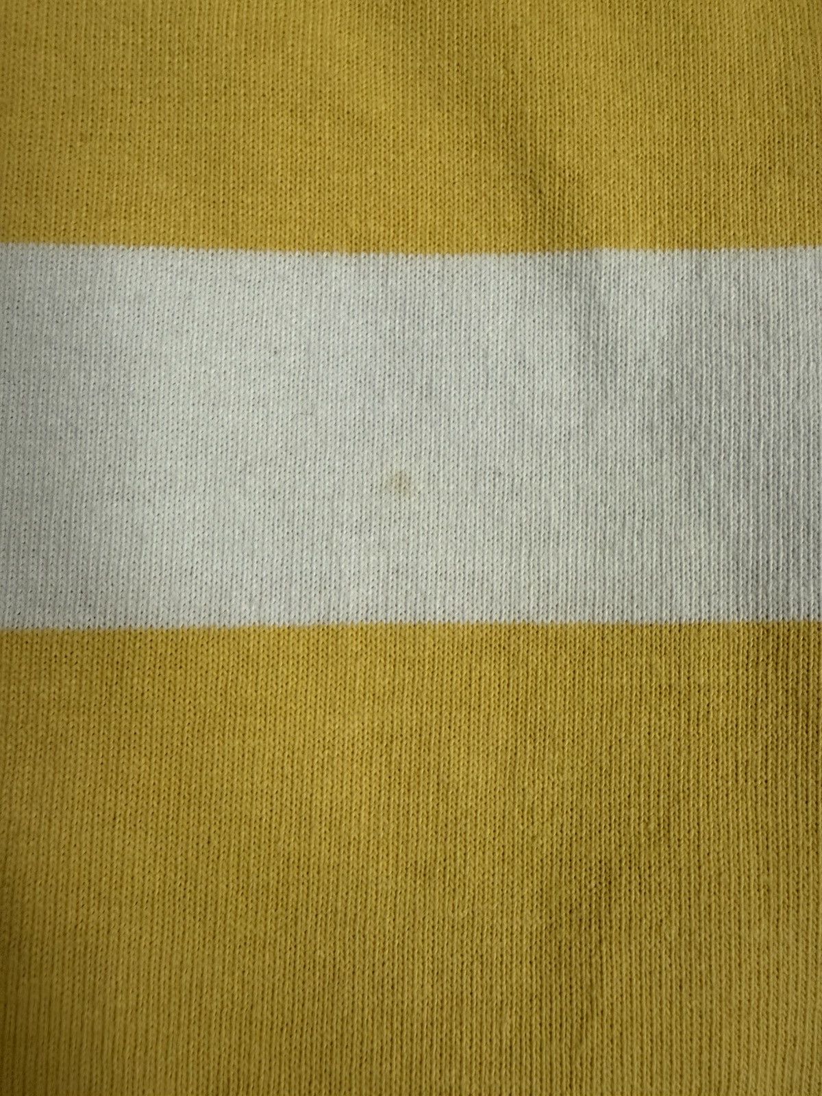 Polo Ralph Lauren Vintage Polo Ralph Lauren Navy Yellow Stripe Rugby Size US L / EU 52-54 / 3 - 8 Thumbnail
