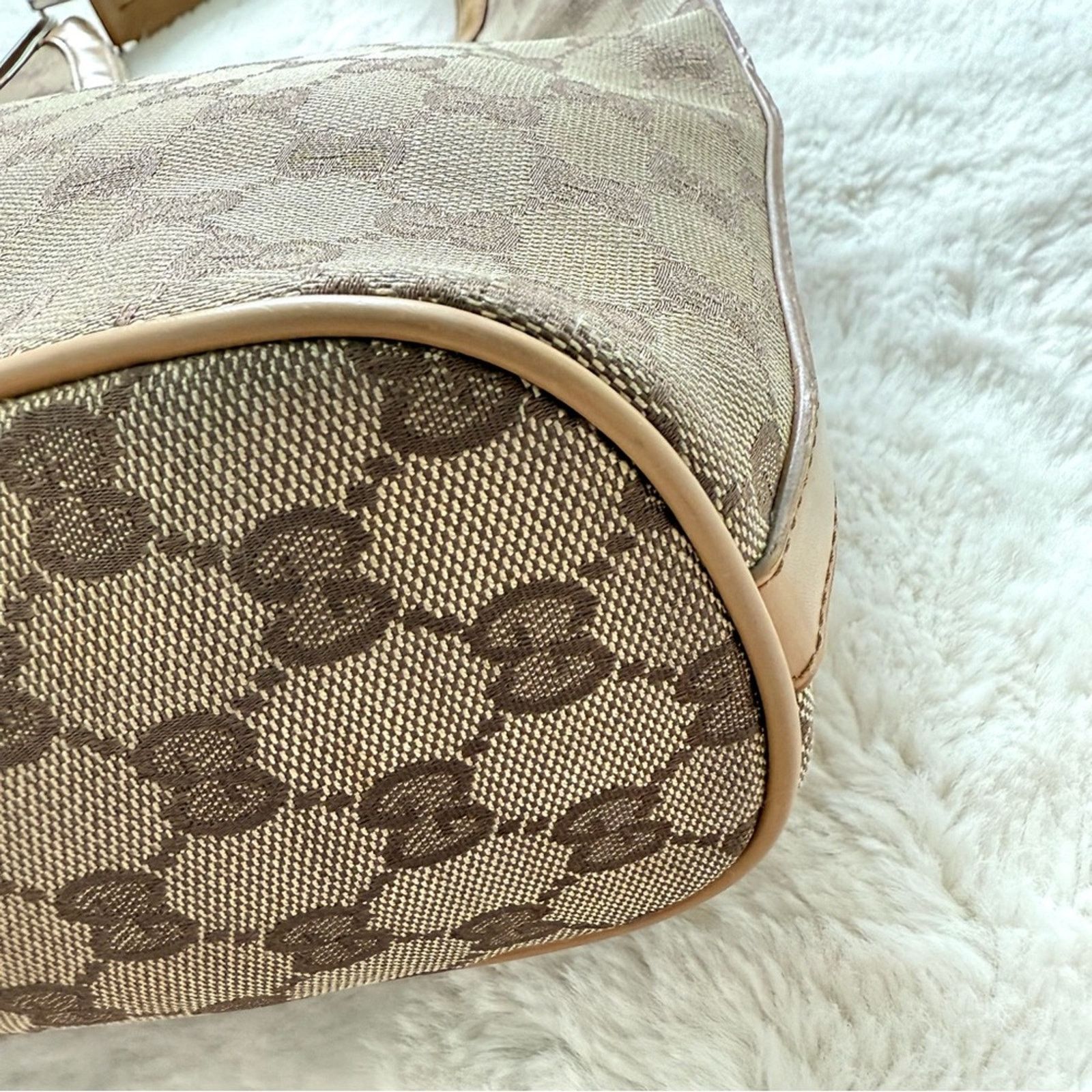 Gucci Gucci vintage GG print bag Authentic Size ONE SIZE - 5 Thumbnail