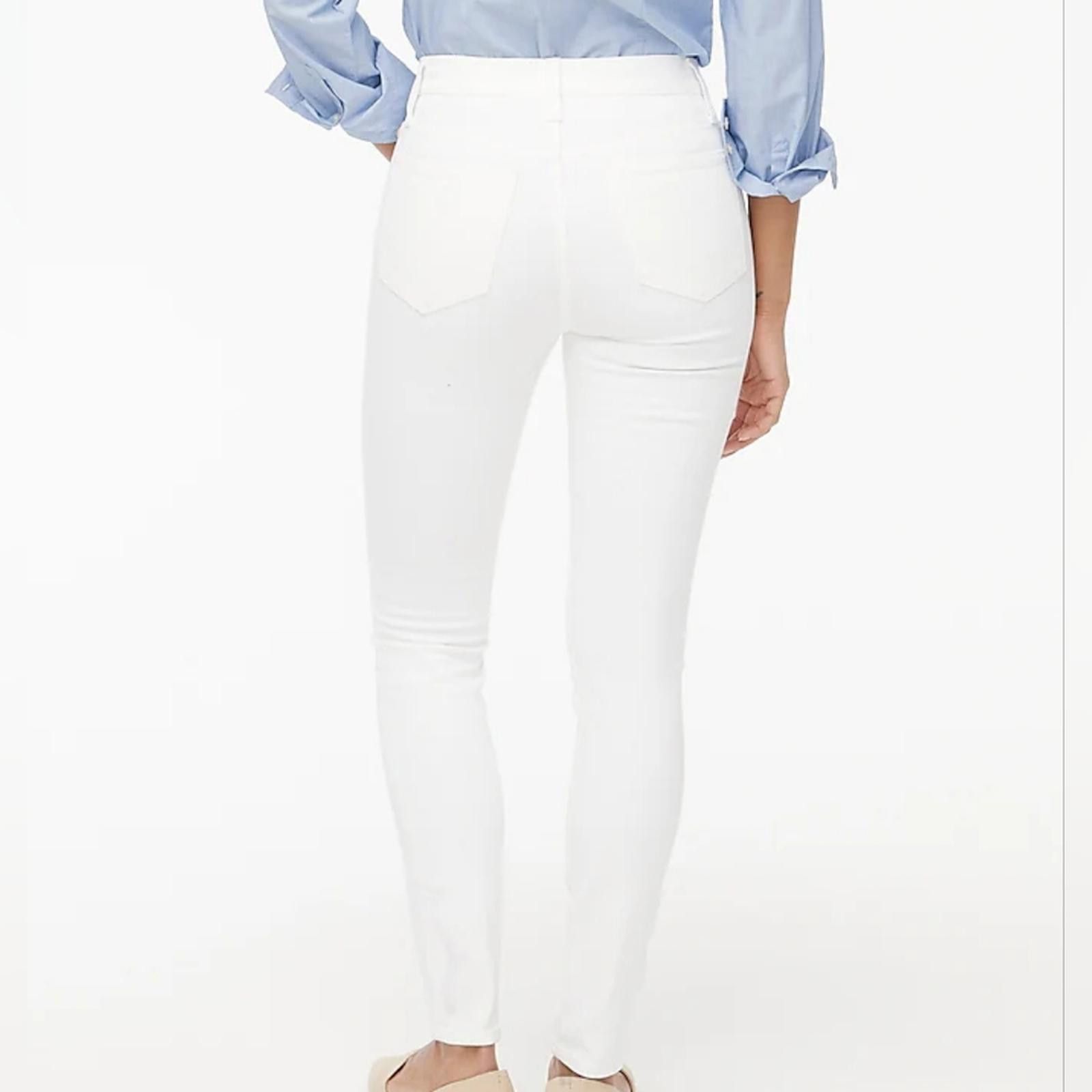 J.Crew J Crew 9" Mid-Rise Skinny Jean in Signature Stretch Size 24" / US 00 / IT 34 - 2 Thumbnail