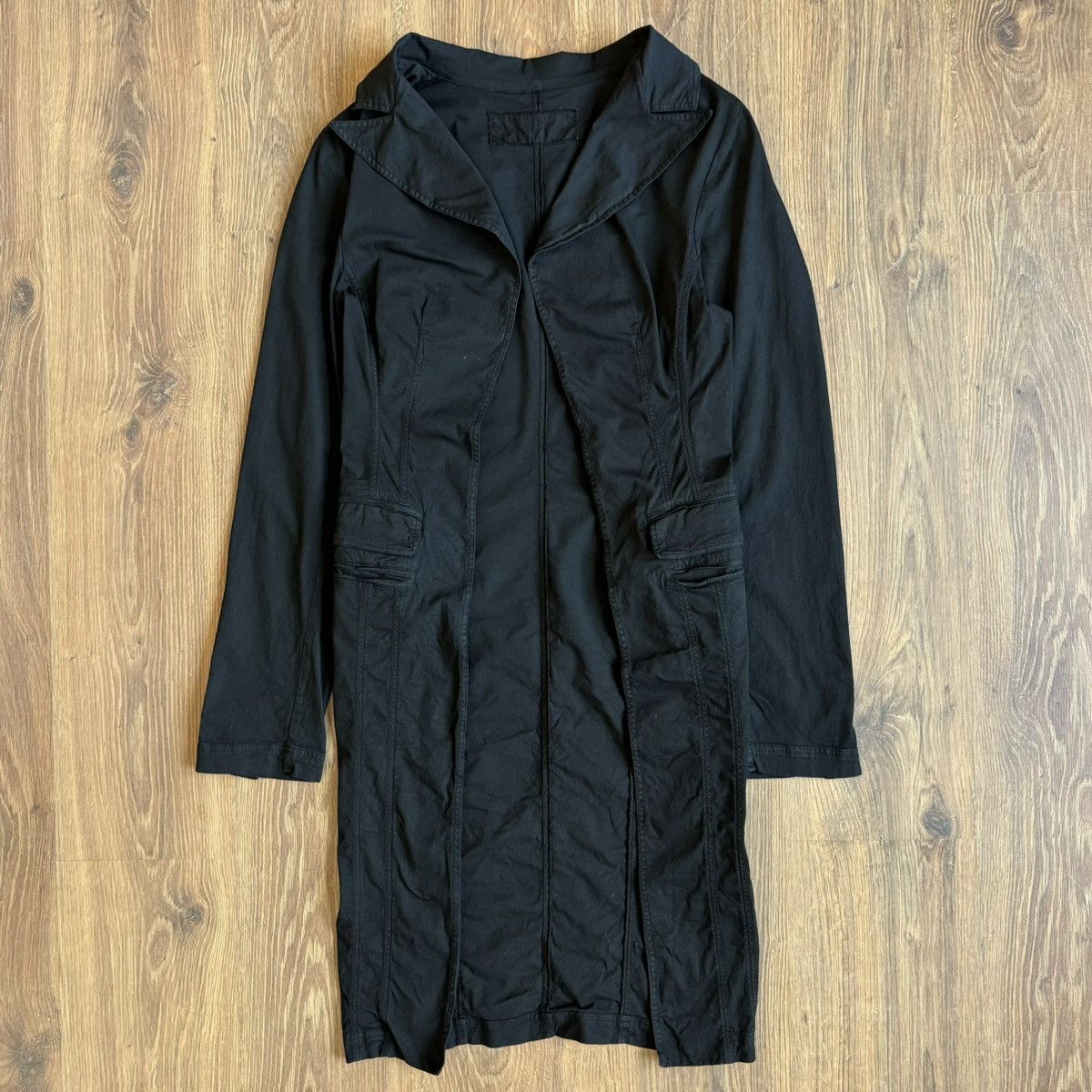Rundholz Rundholz Black Label Robe Coat Asymmetric Jacket Gothic Size L / US 10 / IT 46 - 1 Thumbnail