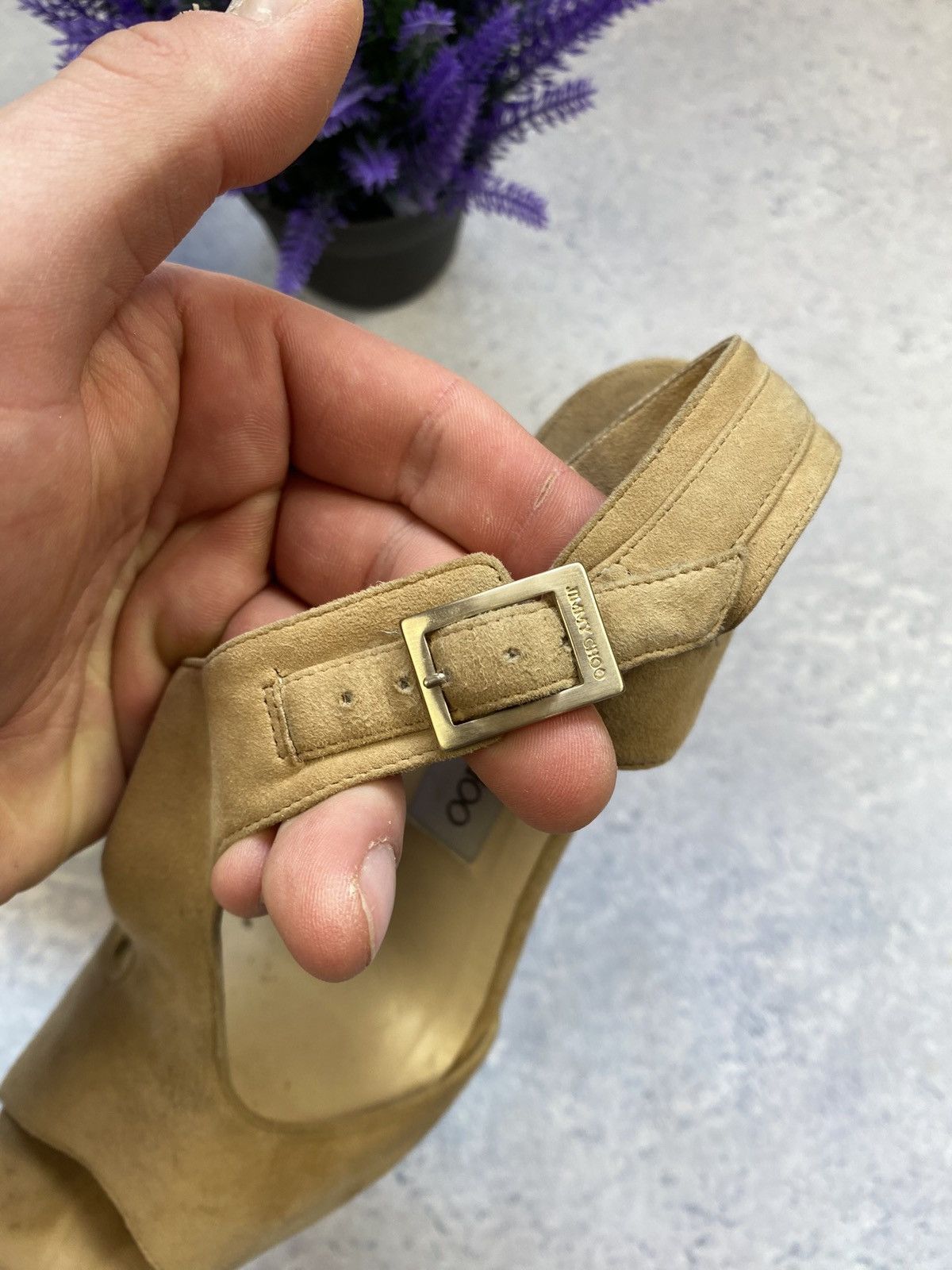 Jimmy Choo Jimmy Choo Women’s Heels Leather Suede Shoes Size 39 Size US 9 / IT 39 - 23 Thumbnail