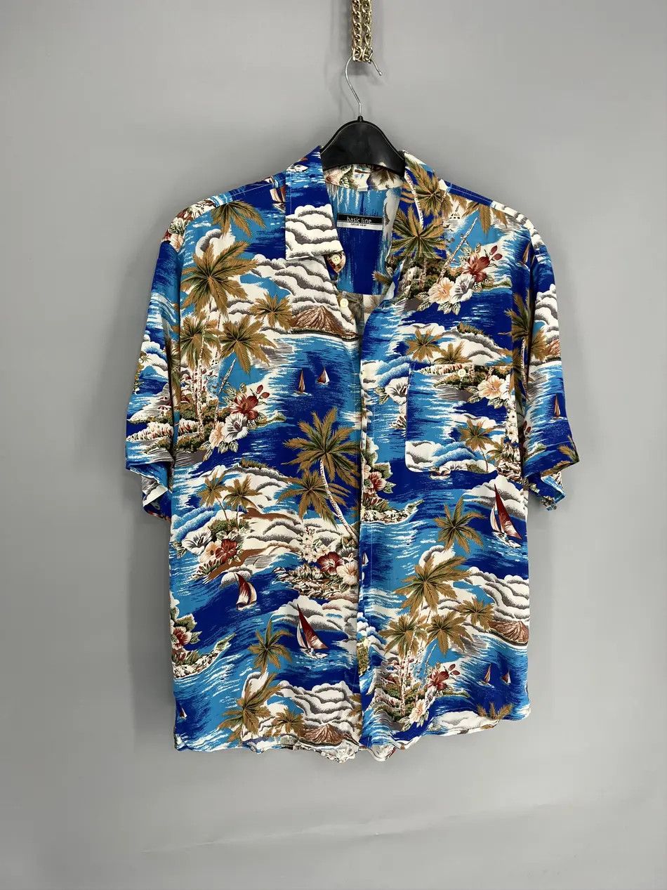 Vintage Vintage Y2K Art Streetwear Hawaiian Travis Scott style Size US XL / EU 56 / 4 - 2 Thumbnail