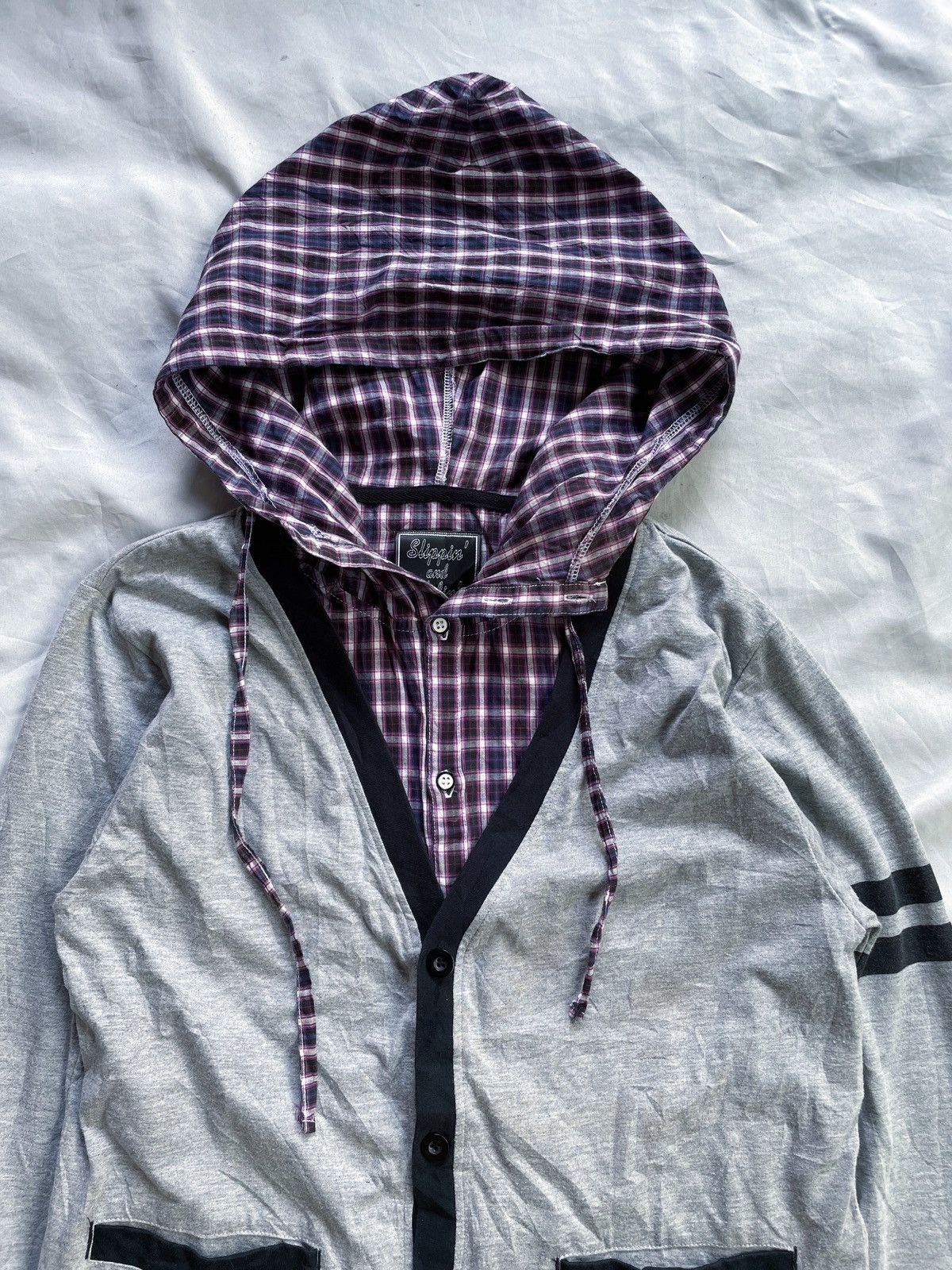 Japanese Brand JAPANESE DOUBLE LAYER CASUAL KNIT & SHIRT STYLE Size US M / EU 48-50 / 2 - 6 Thumbnail