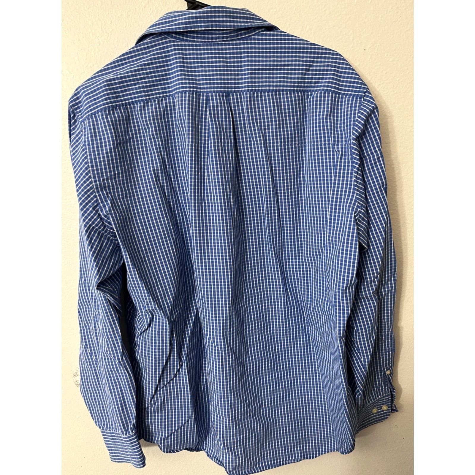 Gap Gap Button-Up Shirt Men L Blue 100% Classic Cotton Fit Long Sleeve Button Down Collar Vintage No Size US L / EU 52-54 / 3 - 2 Thumbnail