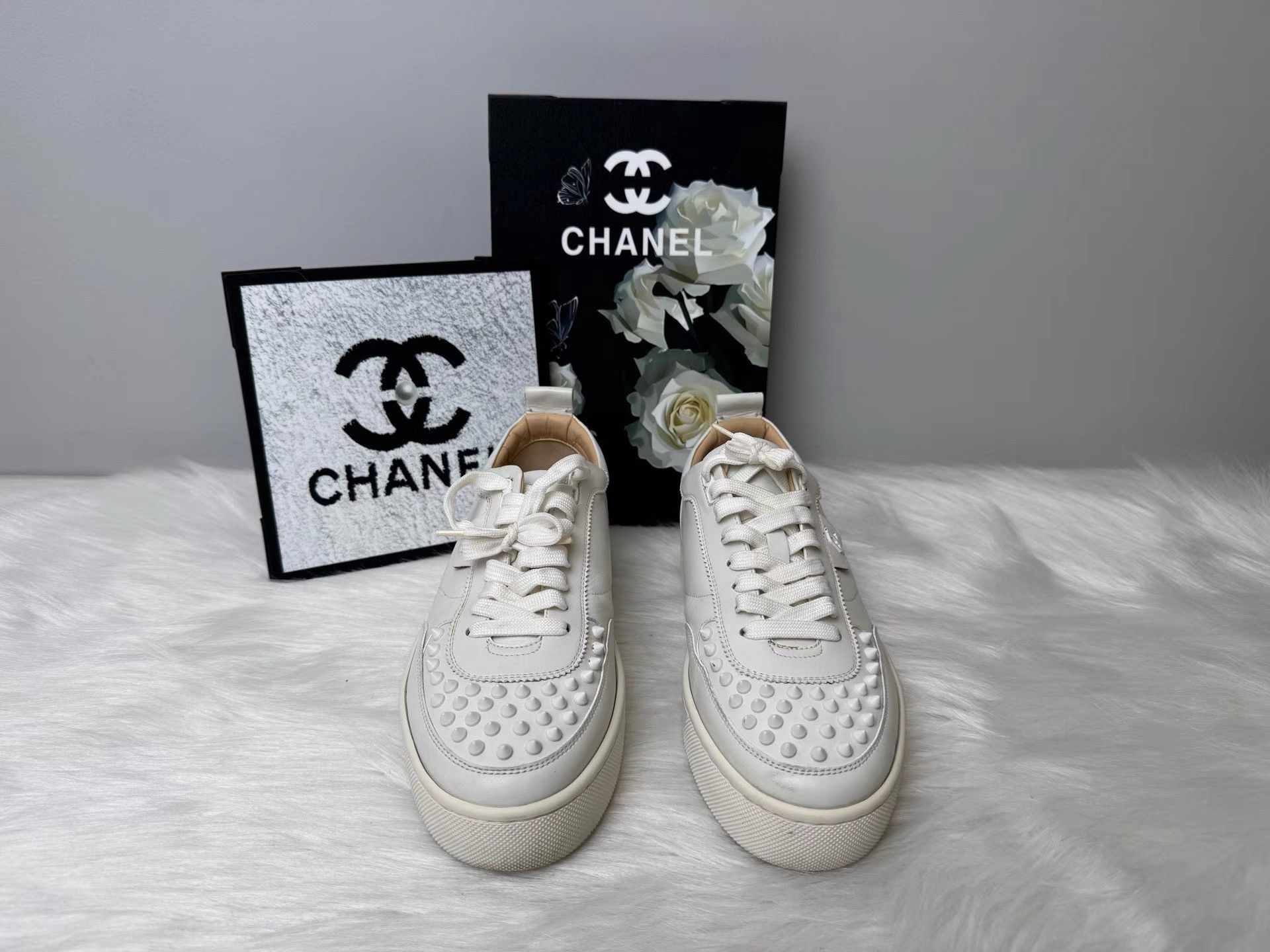 Christian Louboutin Christian Louboutin Studded Casual Shoes K36 Size US 9 / EU 42 - 2 Thumbnail