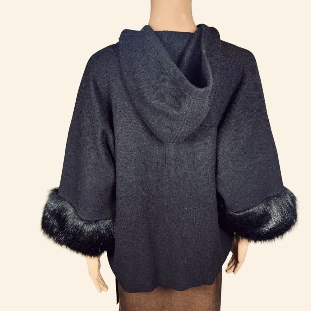Chicos New Chico's Luxe Cashmere Blend Faux Fur Sweater Size 1 US Size M / US 6-8 / IT 42-44 - 6 Thumbnail