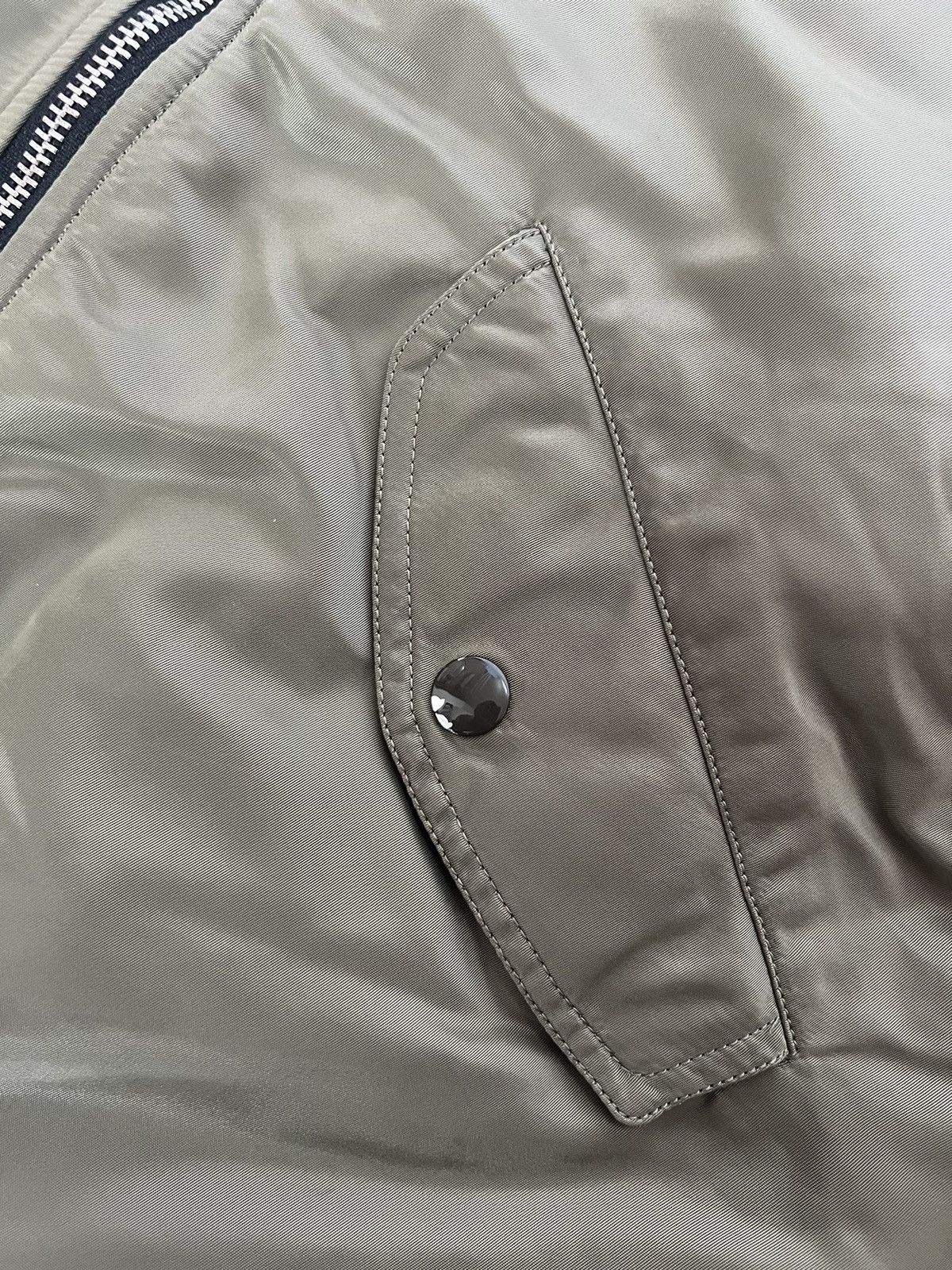 Saint Laurent Paris Saint Laurent FW15 Olive Bomber Jacket Sz. 50 Size US M / EU 48-50 / 2 - 9 Thumbnail