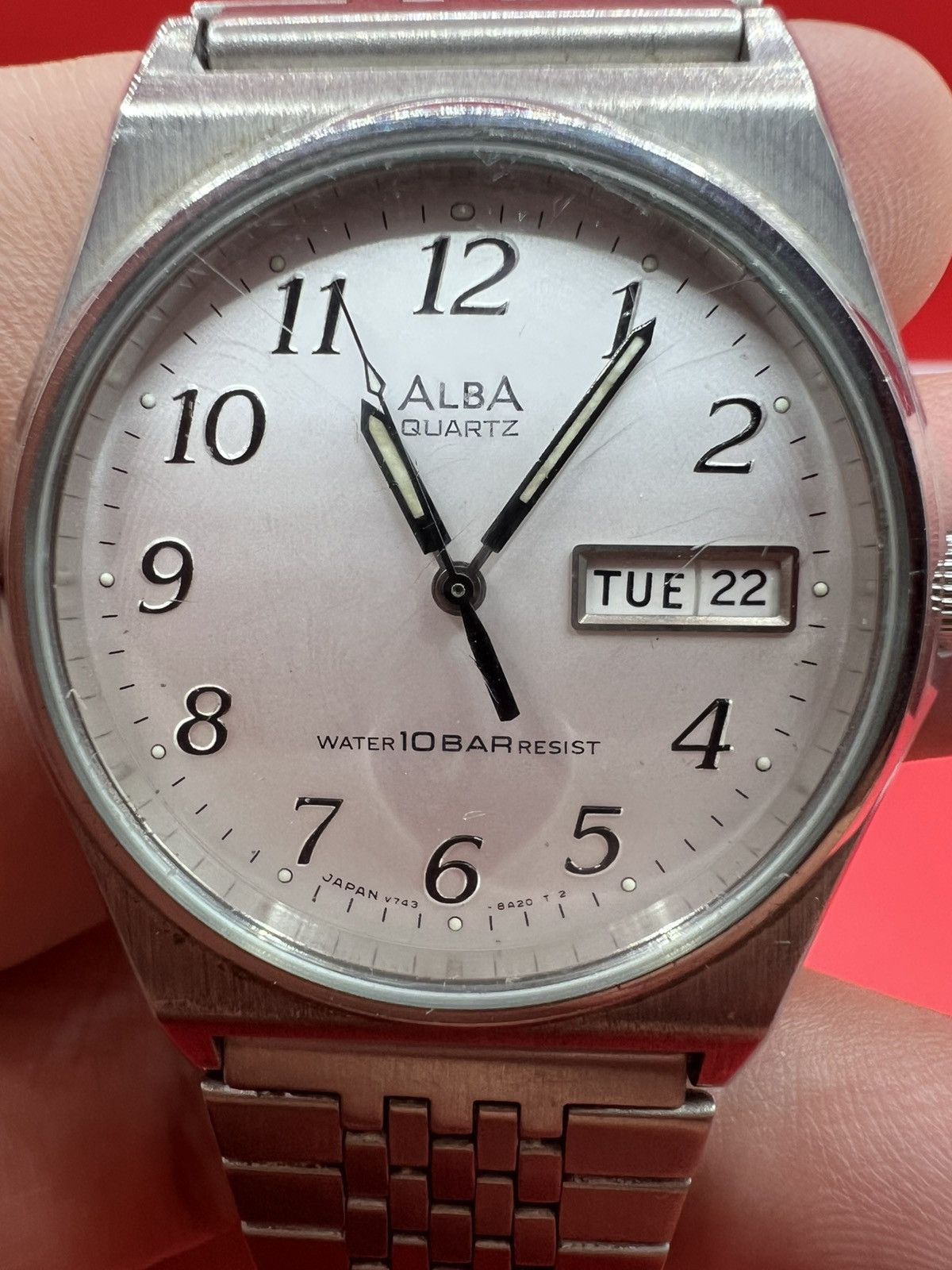 Seiko Vintage Seiko ALBA V743-8A10 Size ONE SIZE - 4 Thumbnail