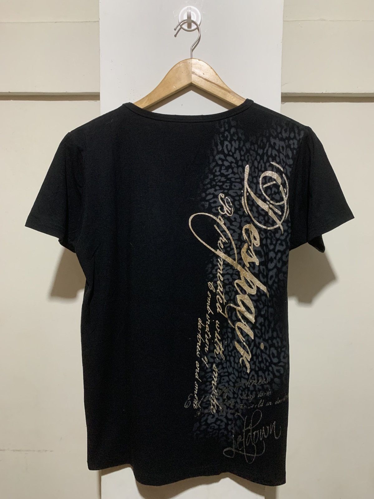 Japanese Brand Japanese Clash A Head Leopard Saint Laurent Style Tee Shirt Size US L / EU 52-54 / 3 - 17 Thumbnail