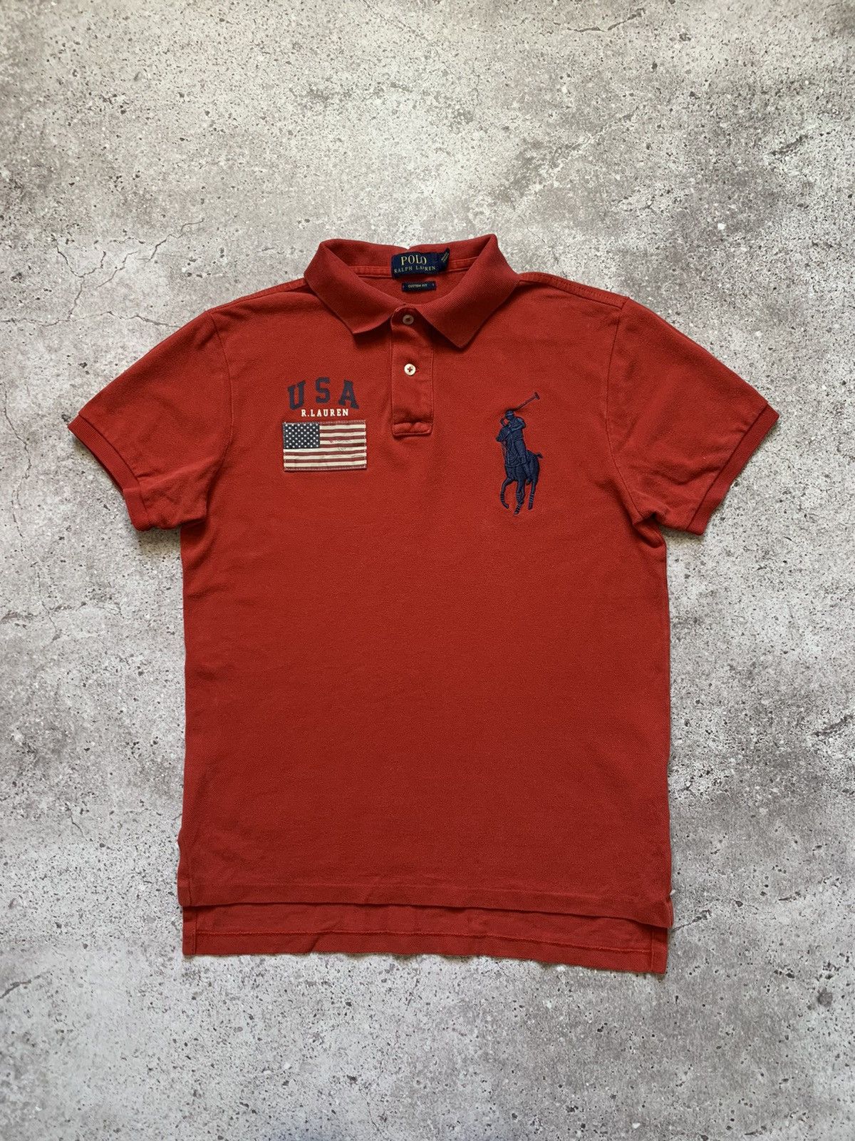 Polo Ralph Lauren × Rugby Ralph Lauren × Vintage Rugby Polo Ralph Lauren USA Vintage Chief Keef Style Size US S / EU 44-46 / 1 - 1 Thumbnail