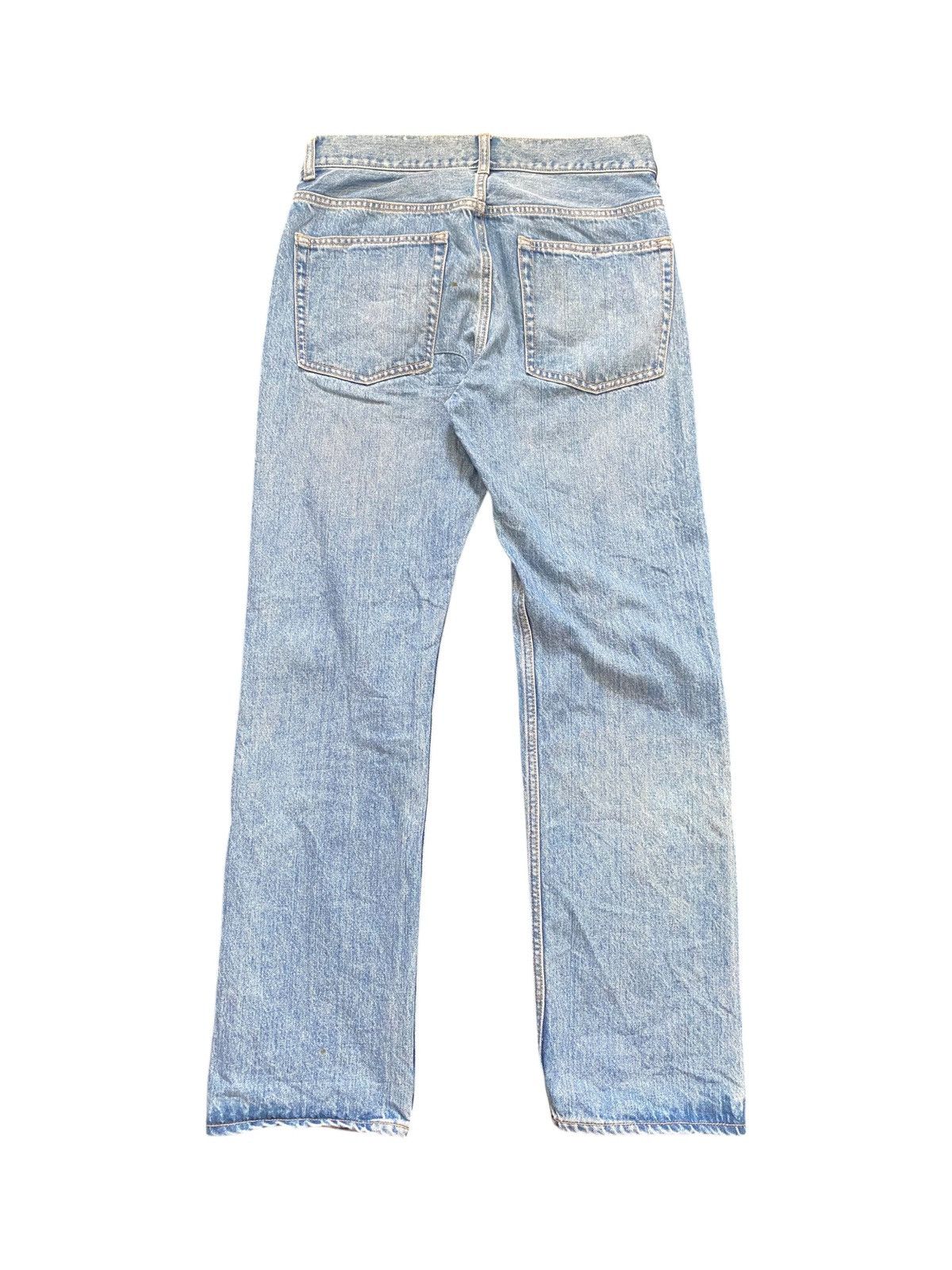 Japanese Brand Beams Japan Selvedge Distressed Patchwork Denim Size US 30 / EU 46 - 7 Thumbnail
