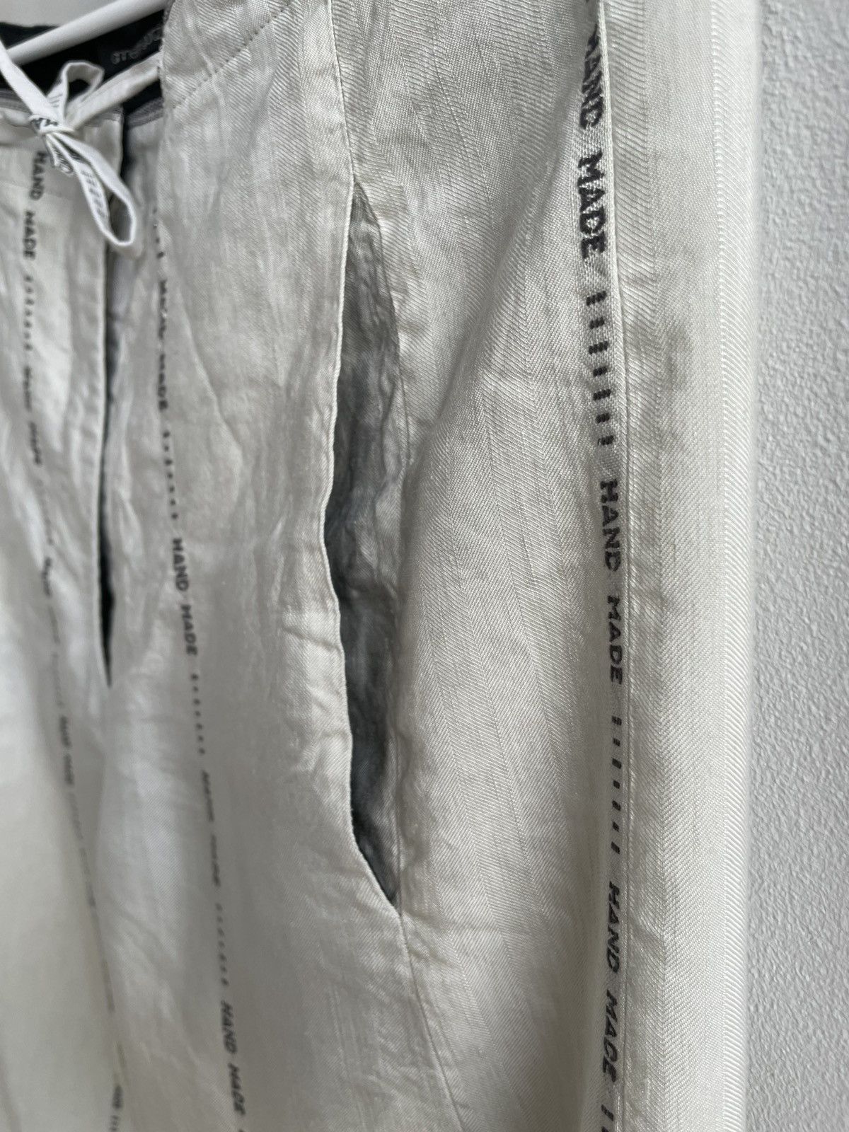 Annette Gortz × Designer × Vintage Anette Gortz Germany Linen Viscose Classic Pants Free Fit Size 36" / US 14 / IT 50 - 5 Thumbnail