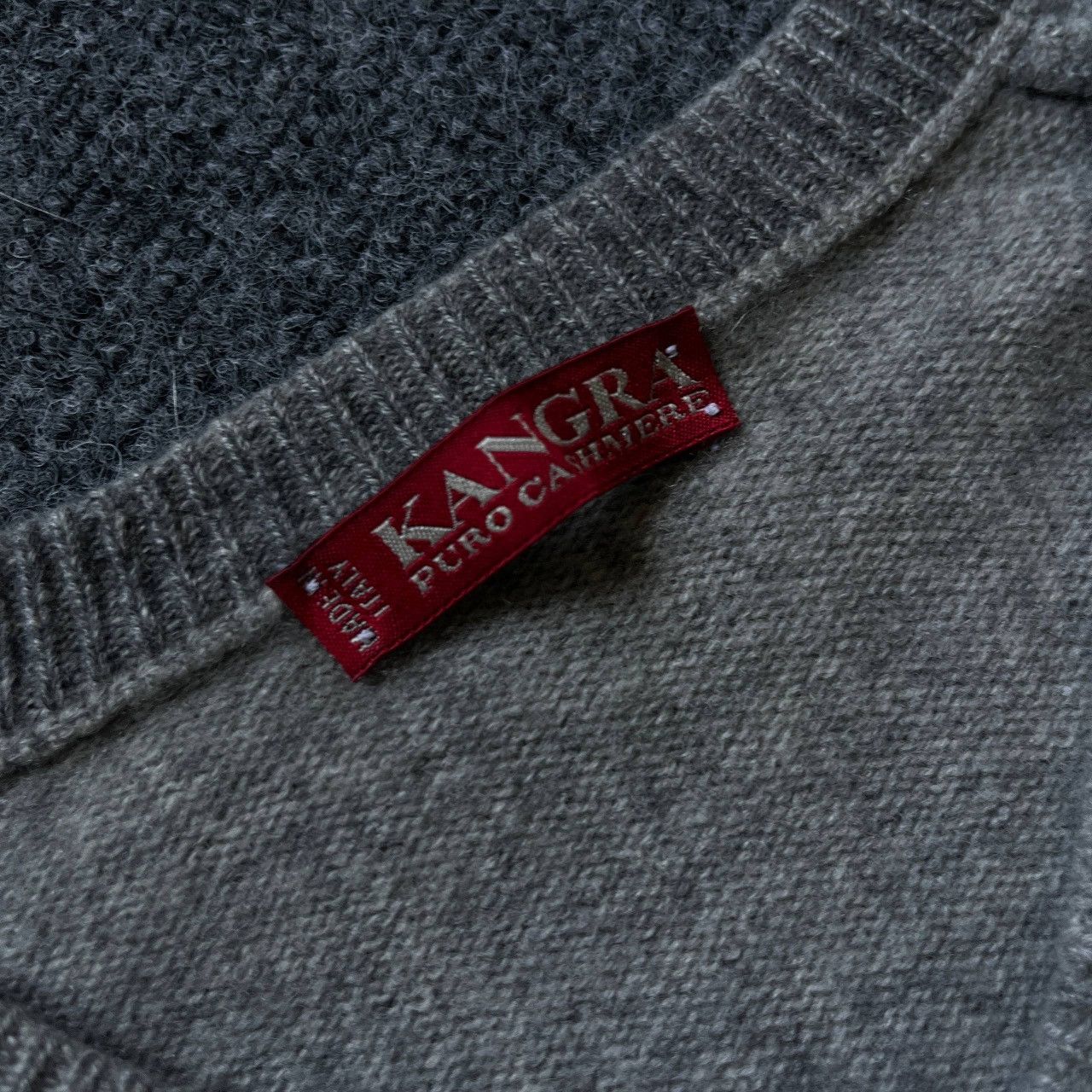 Italic Luxury Kangra Knit Cashmere Wool Sweater Italy Size 52 00s Size US L / EU 52-54 / 3 - 11 Thumbnail