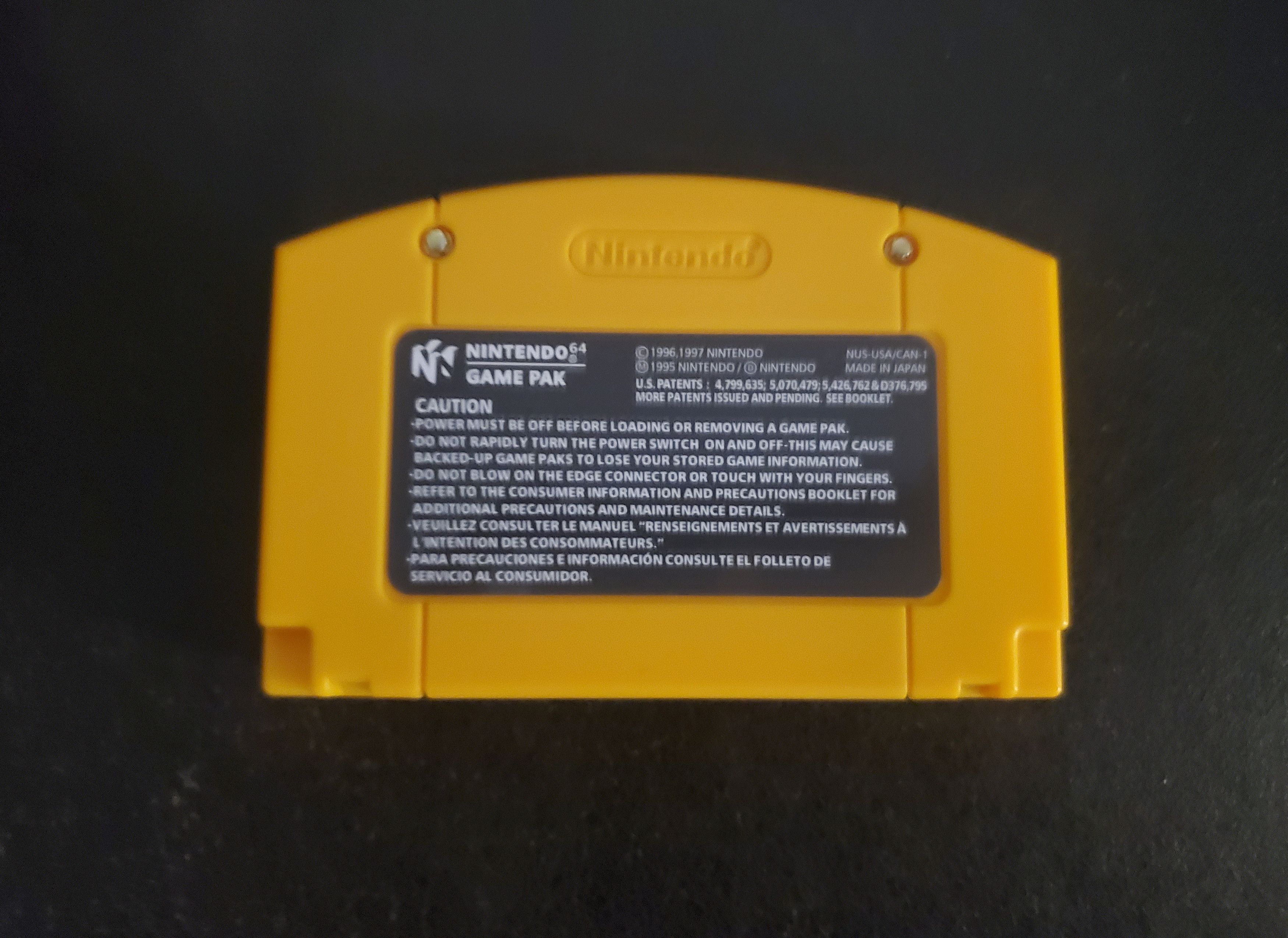 Nintendo Donkey Kong 64 N64 Nintendo 64 Video Game Cartridge 1999 Size ONE SIZE - 7 Thumbnail