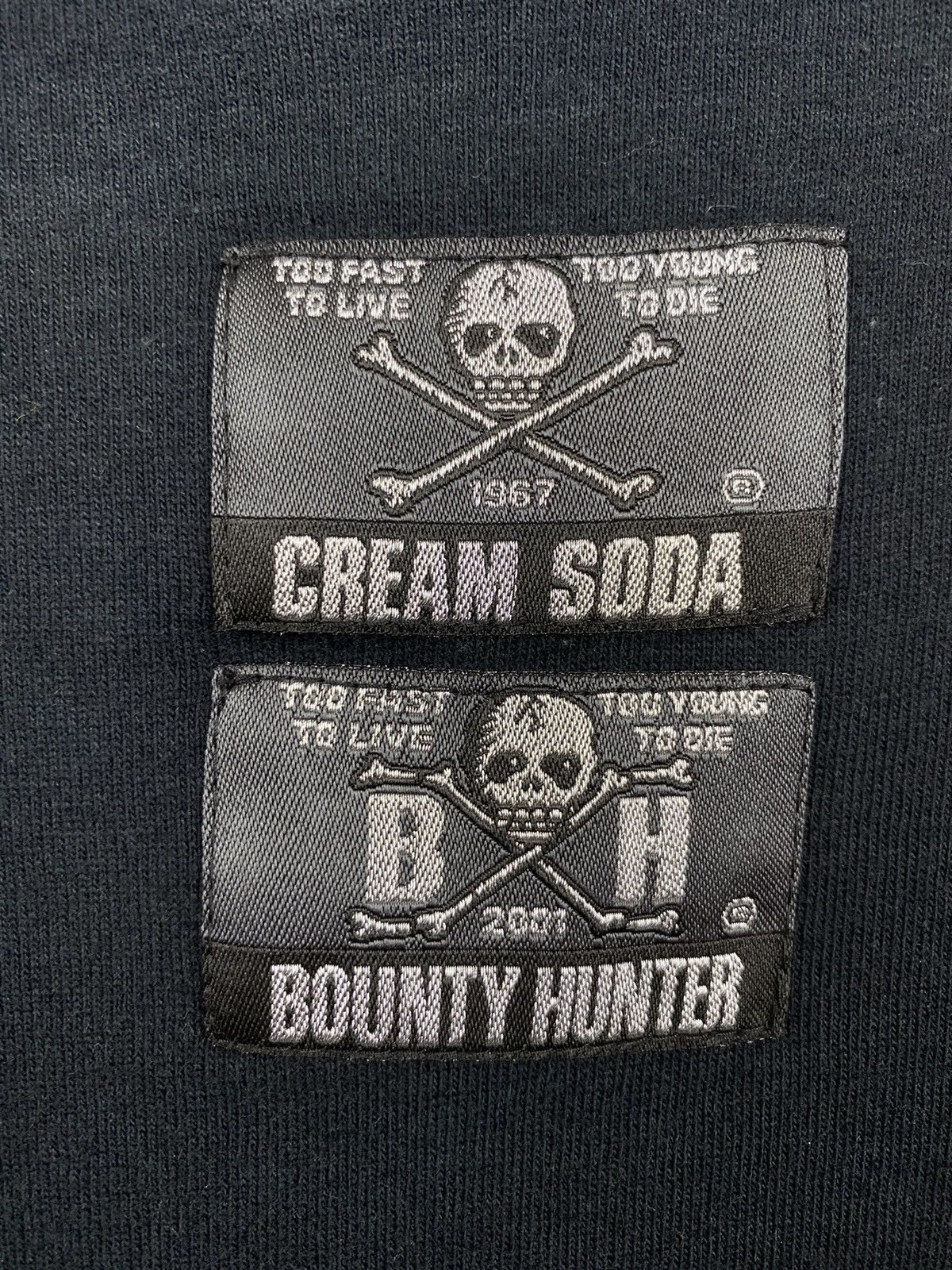 Bounty Hunter 2001 BH x Cream Soda Too Fast To Live, Too Young To Die Tee Size US S / EU 44-46 / 1 - 11 Thumbnail