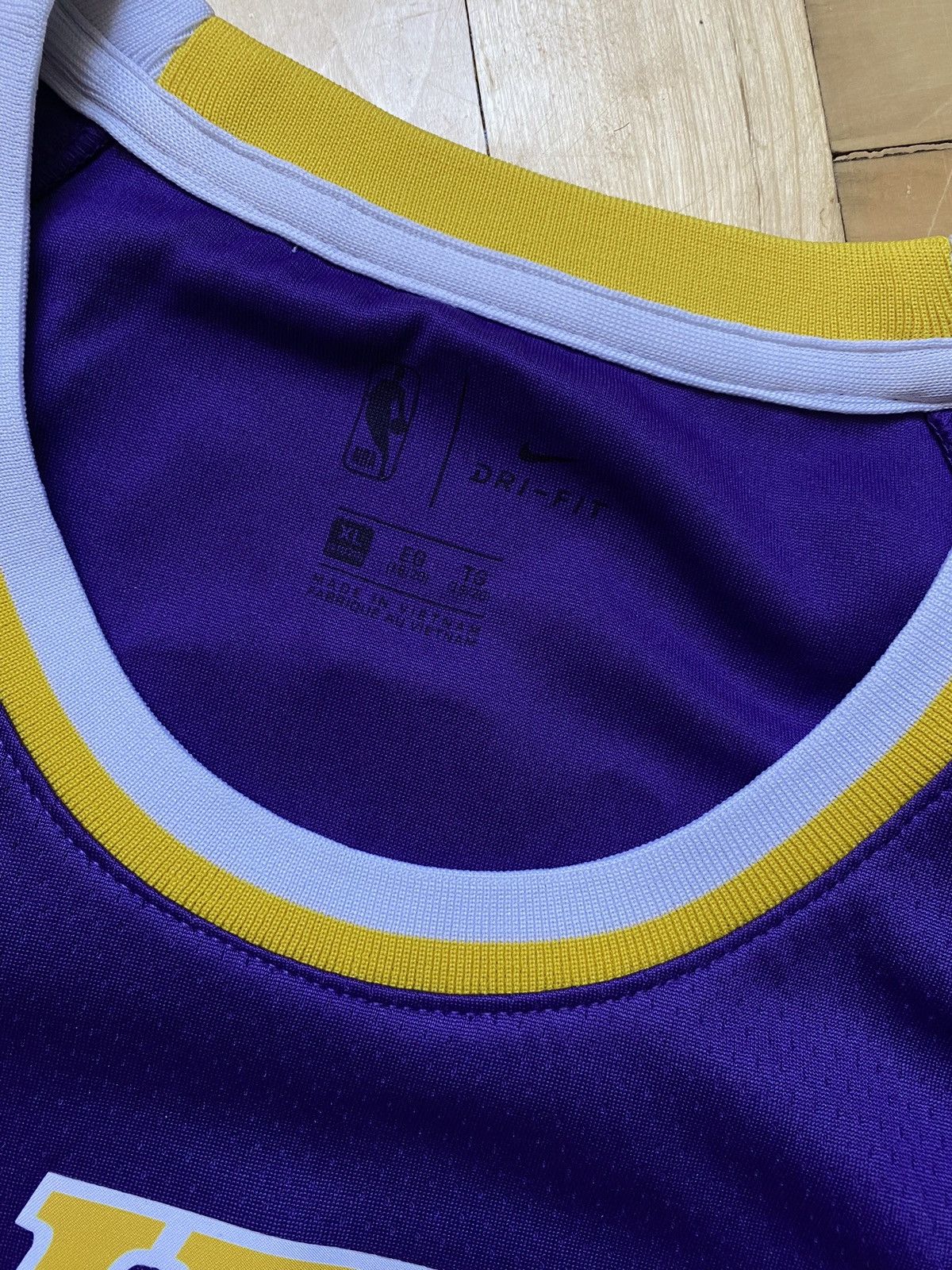 Jordan Brand #23 James L.A. Lakers Jordan Brand NBA Basketball Jersey Size US XL / EU 56 / 4 - 6 Thumbnail