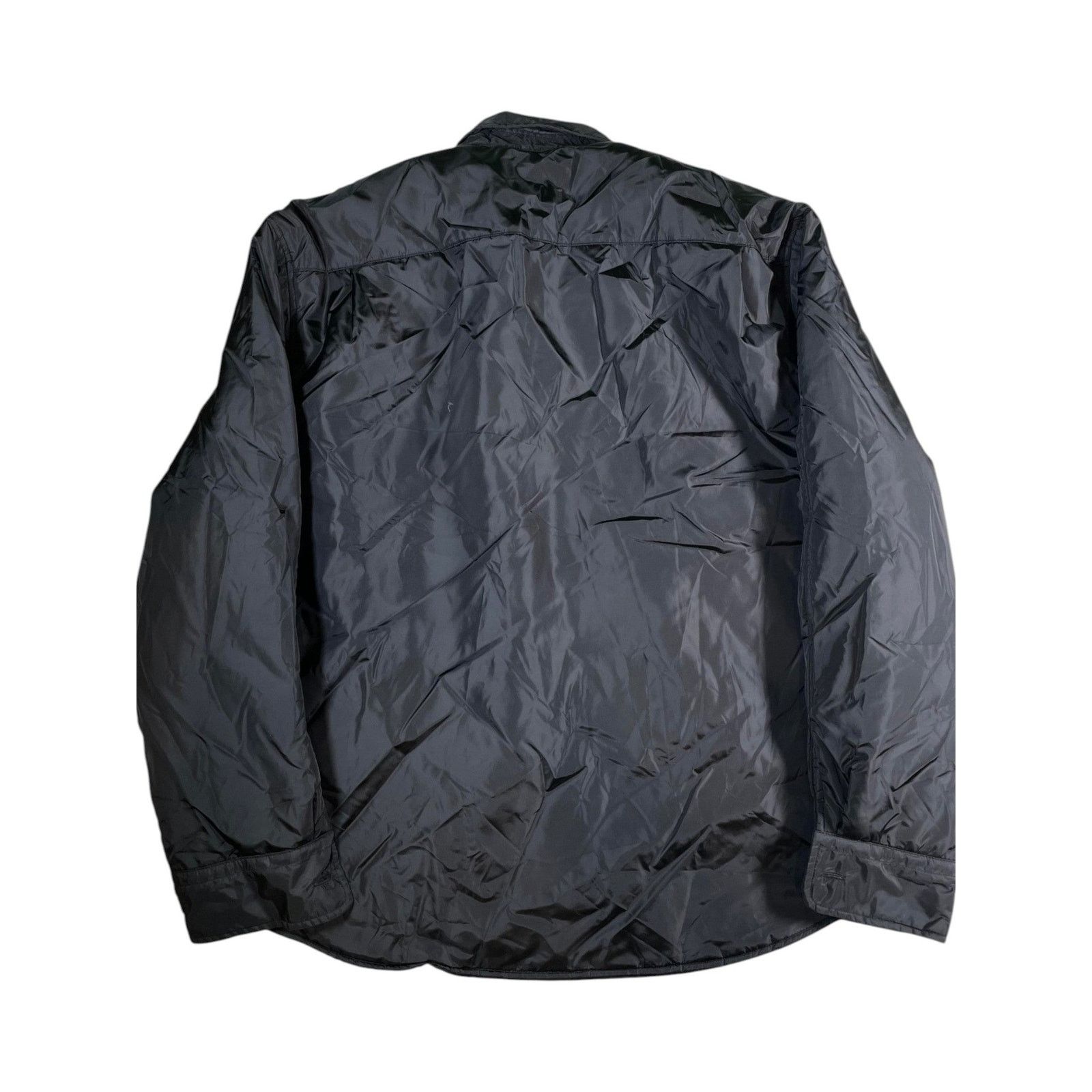 Prada Prada Light Re Nylon Padded Black Button Up Shirt Size US L / EU 52-54 / 3 - 2 Thumbnail