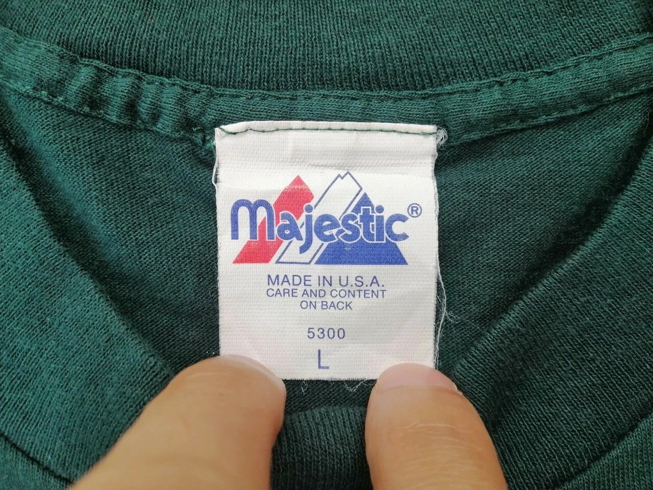 Majestic 90s vintage t shirt single stitch 1996 nfc packers champs Size US L / EU 52-54 / 3 - 3 Thumbnail