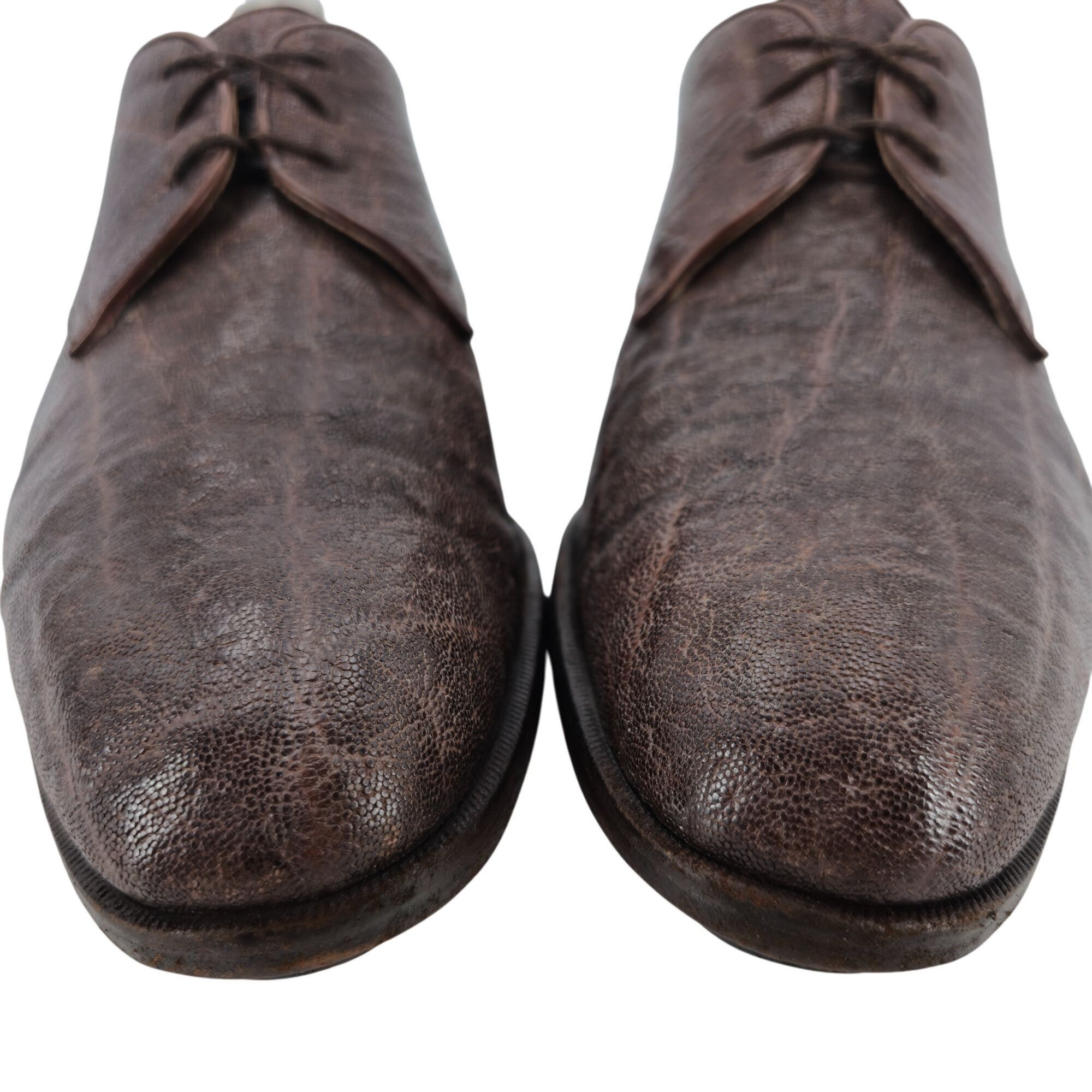 Church's Vintage Church's Custom Grade Exotic Elephant Trunk Brown 10 Size US 10 / EU 43 - 5 Thumbnail