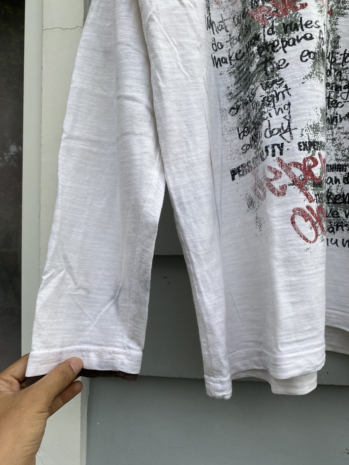 Japanese Hip-Hop Y2k Streetwear Double Layer Longsleeve