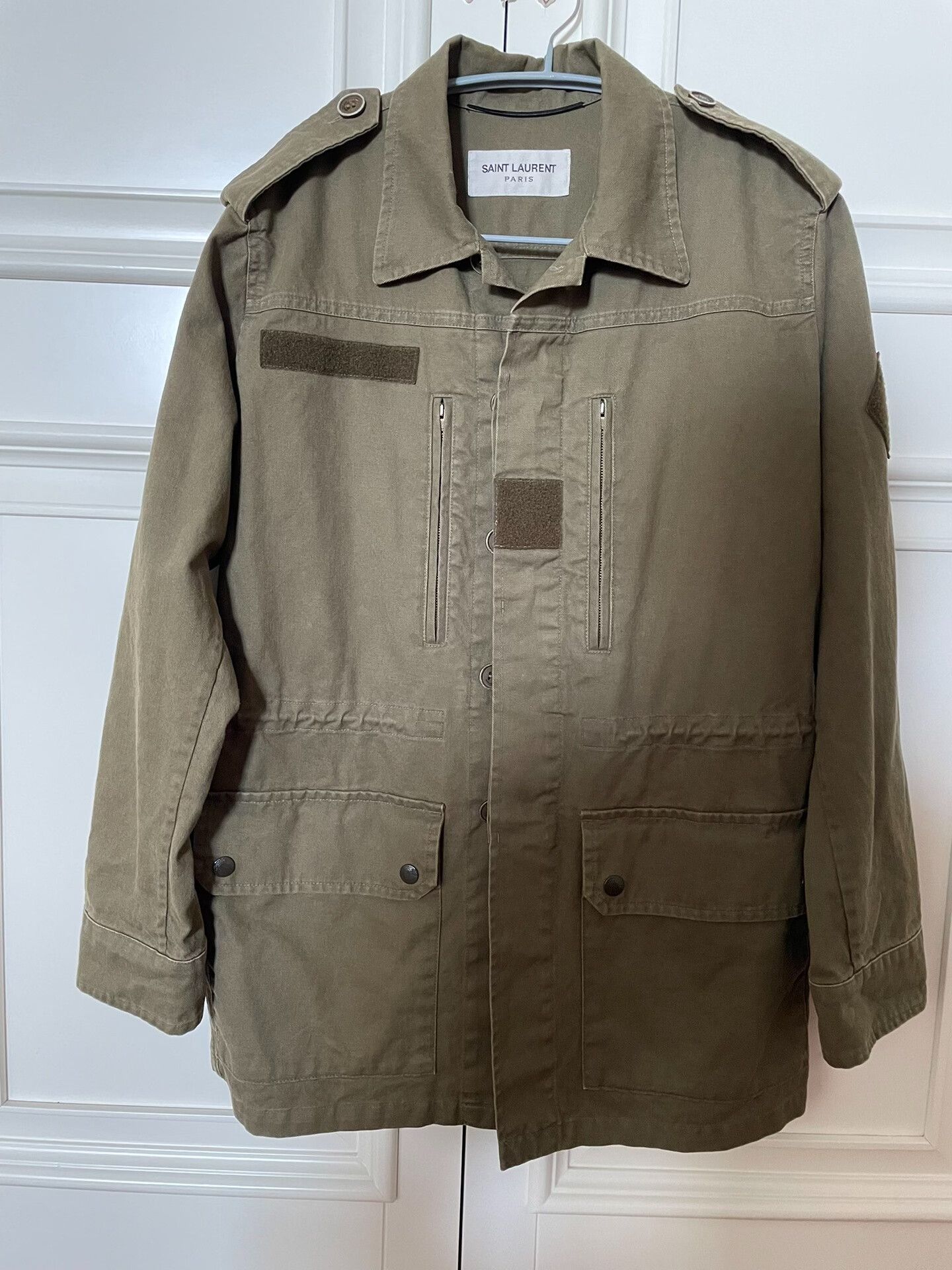 Saint Laurent Paris Saint Laurent Paris Military Jacket Size XS / US 0-2 / IT 36-38 - 1 Thumbnail