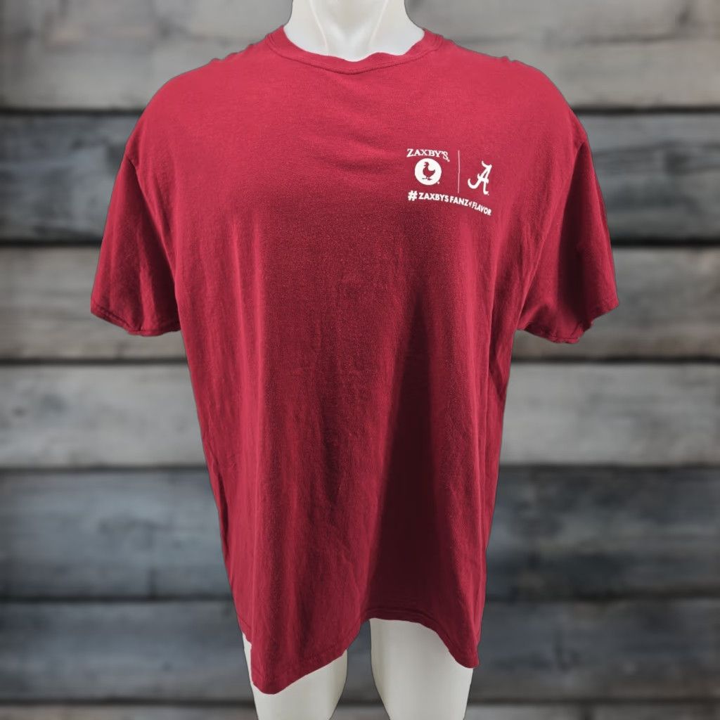 Vintage Spot Zaxbys Chicken Promo T Shirt 2XL Red Official Chicken of Sports Fanz United States USA Shirt Mens Short Sleeve Crew Neck Size US XXL / EU 58 / 5 - 1 Thumbnail