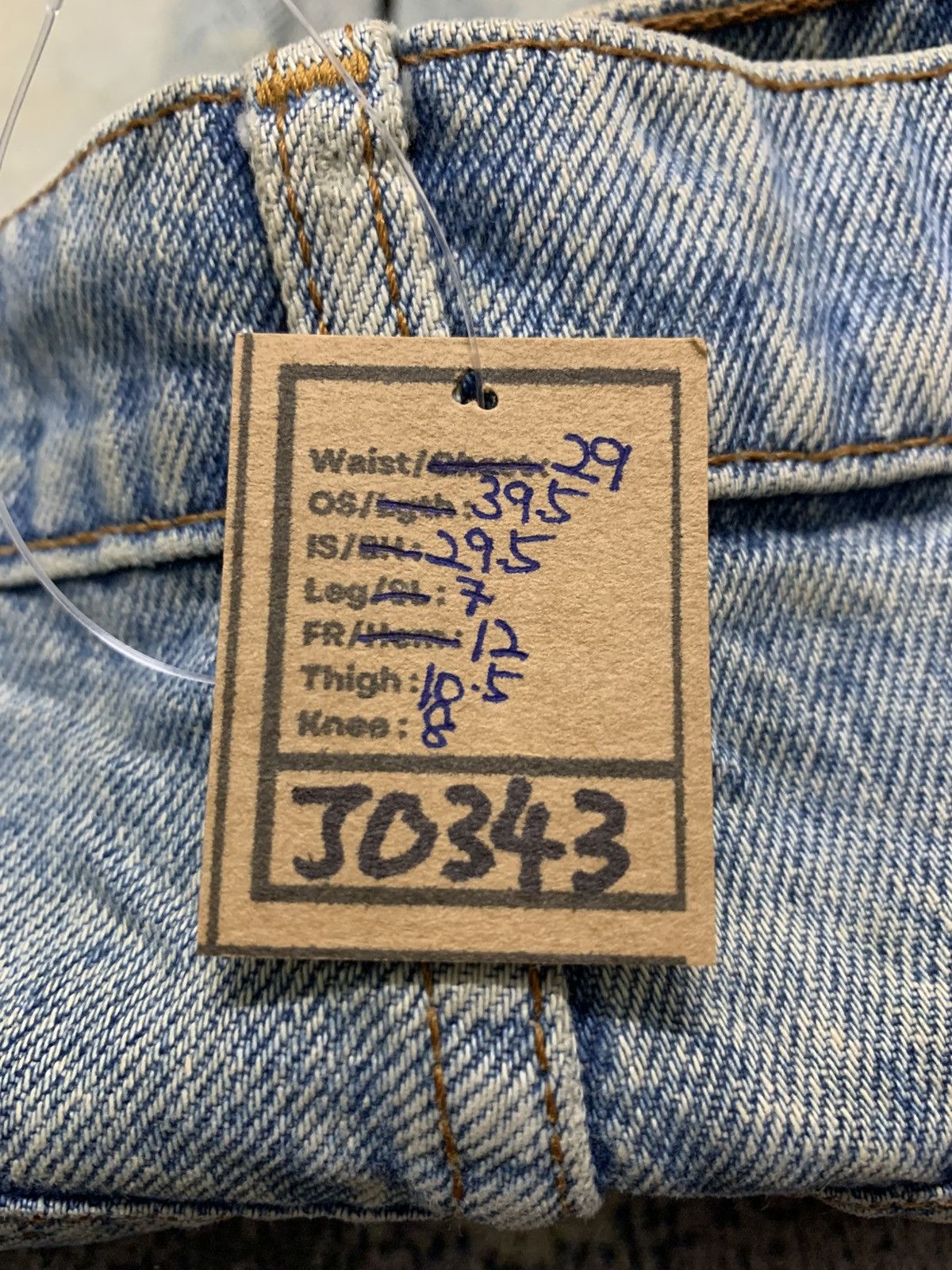 Levi's Vintage Levi’s 606-0217 Rusty Jeans W29x29.5 Size US 29 - 15 Thumbnail